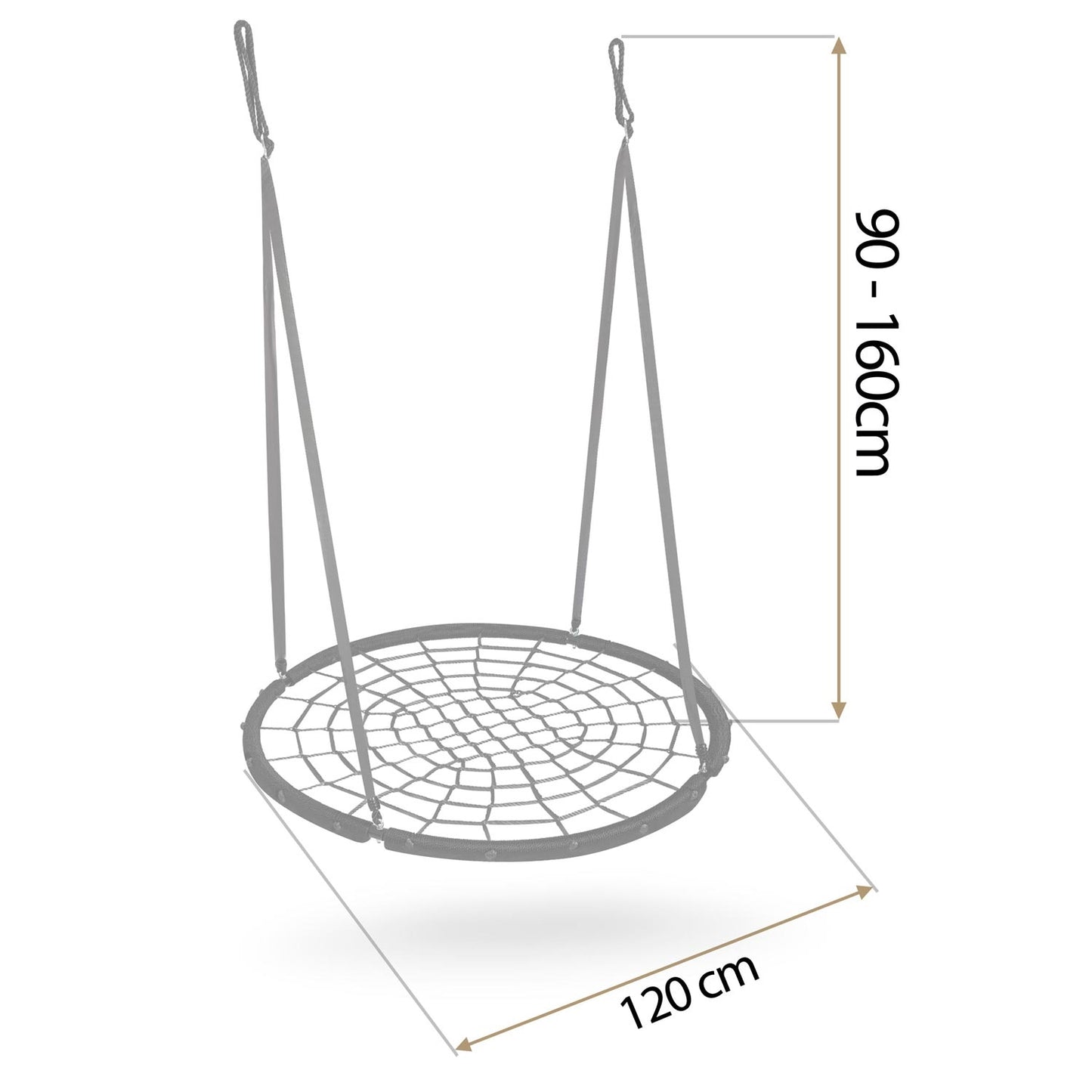 Swing stork's nest Neo-Sport NS-104 120 cm