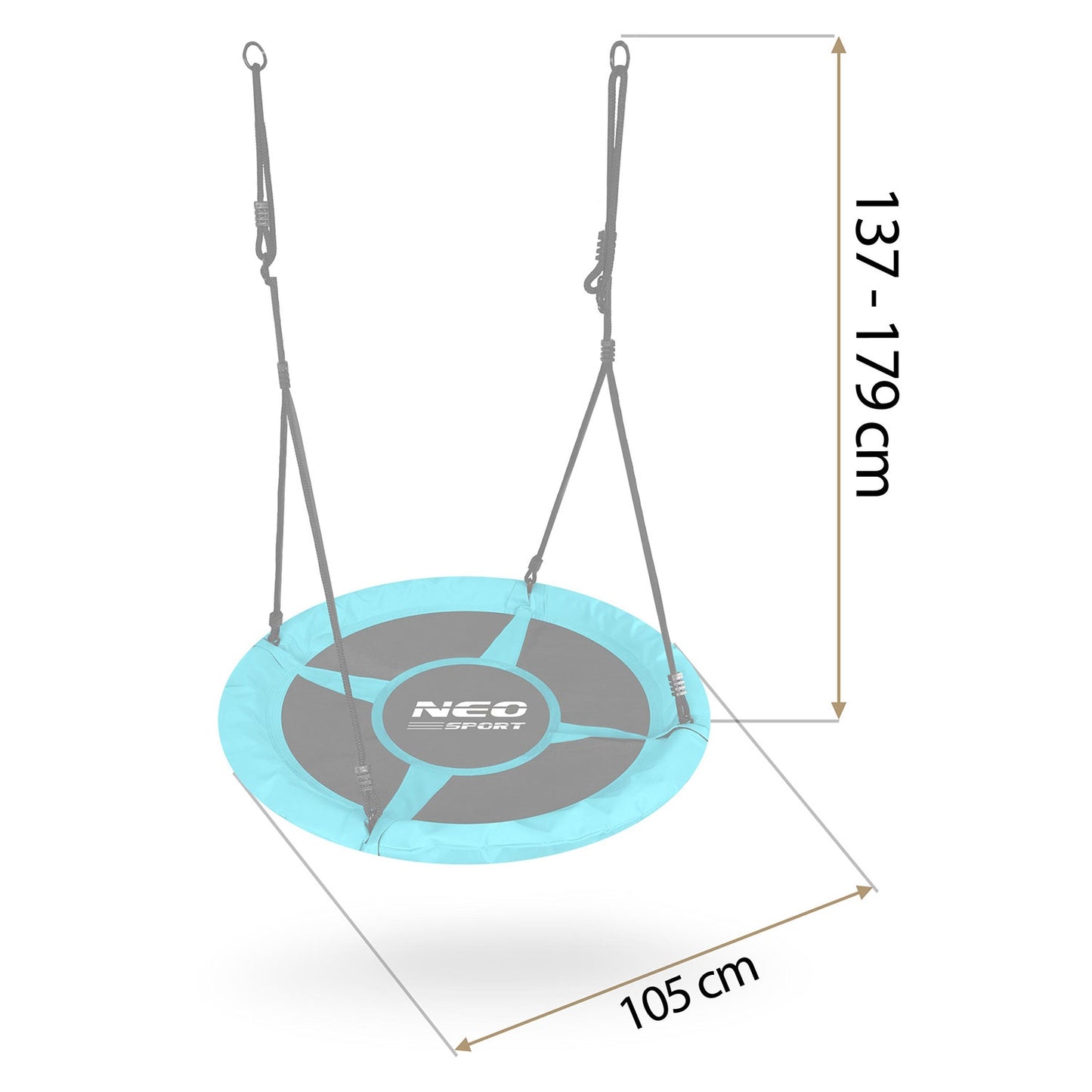 Swing stork's nest Neo-Sport Swingo 100 cm