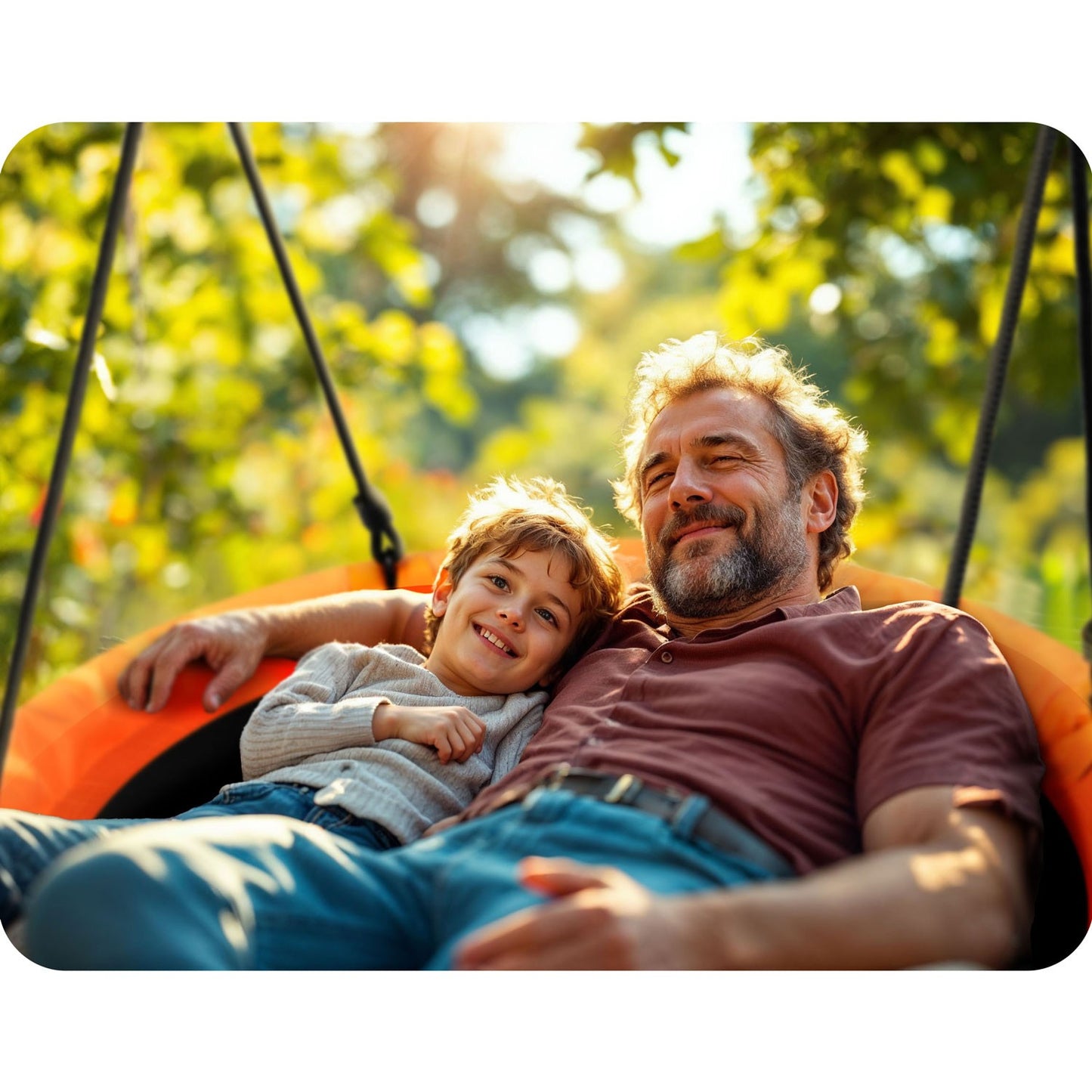 Swing stork's nest Neo-Sport Swingo 100 cm