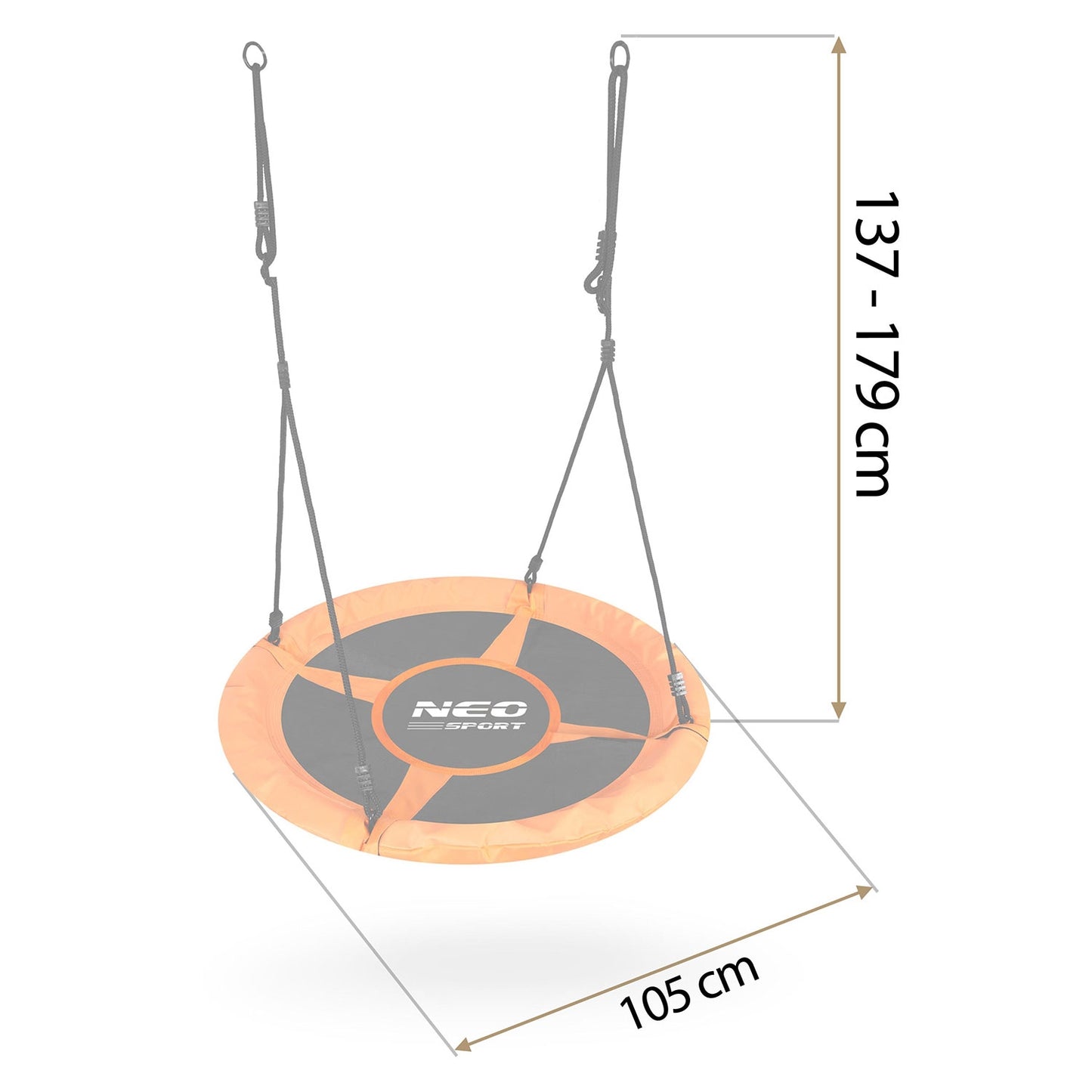 Swing stork's nest Neo-Sport Swingo 100 cm