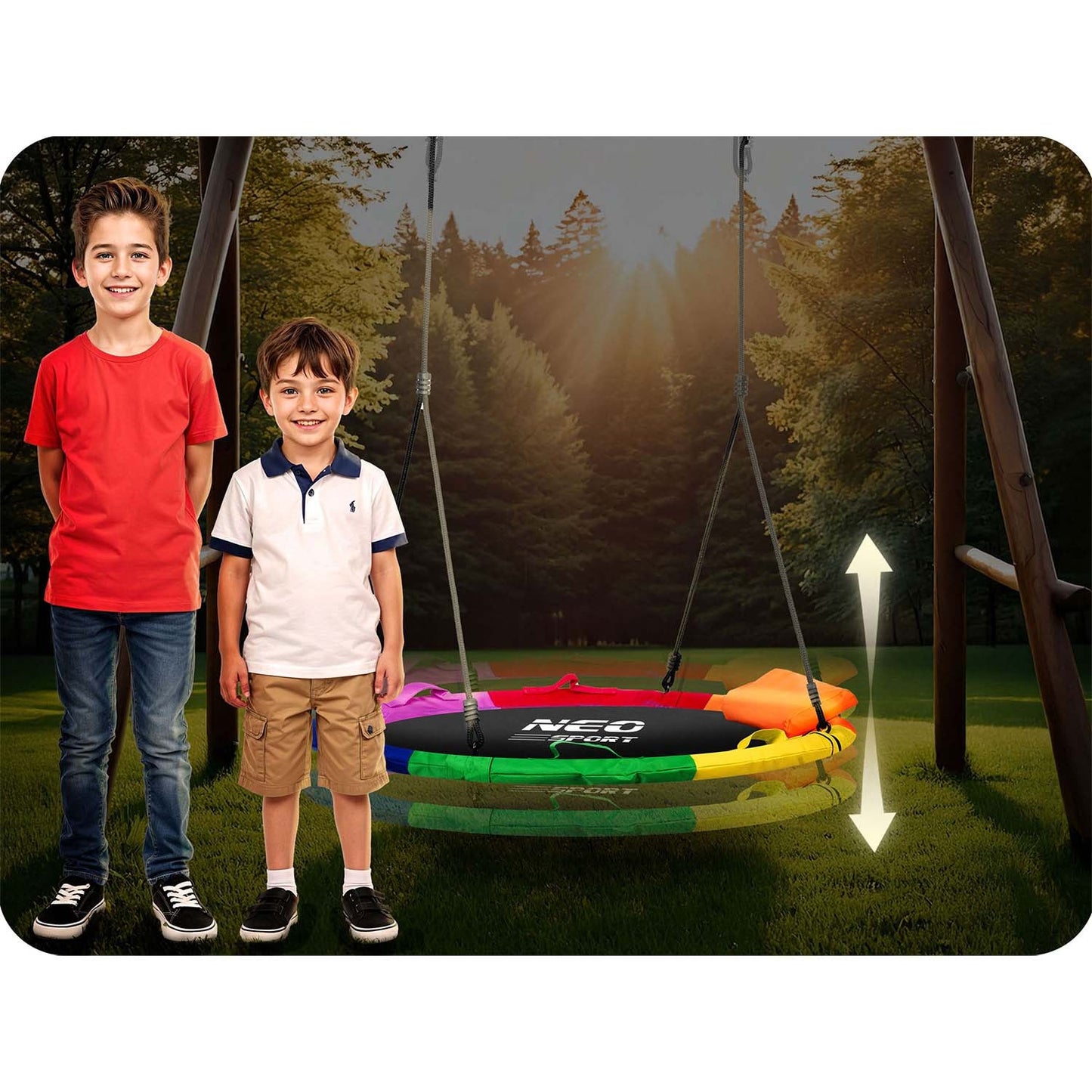 Swing stork's nest Neo-Sport Swingo 100 cm