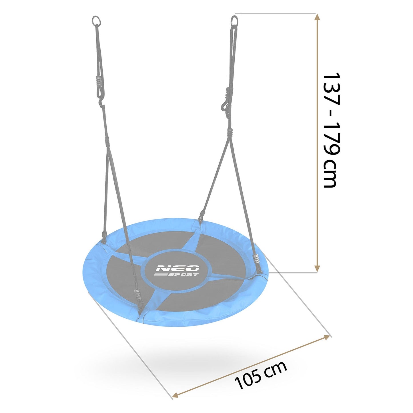 Swing stork's nest Neo-Sport Swingo 100 cm