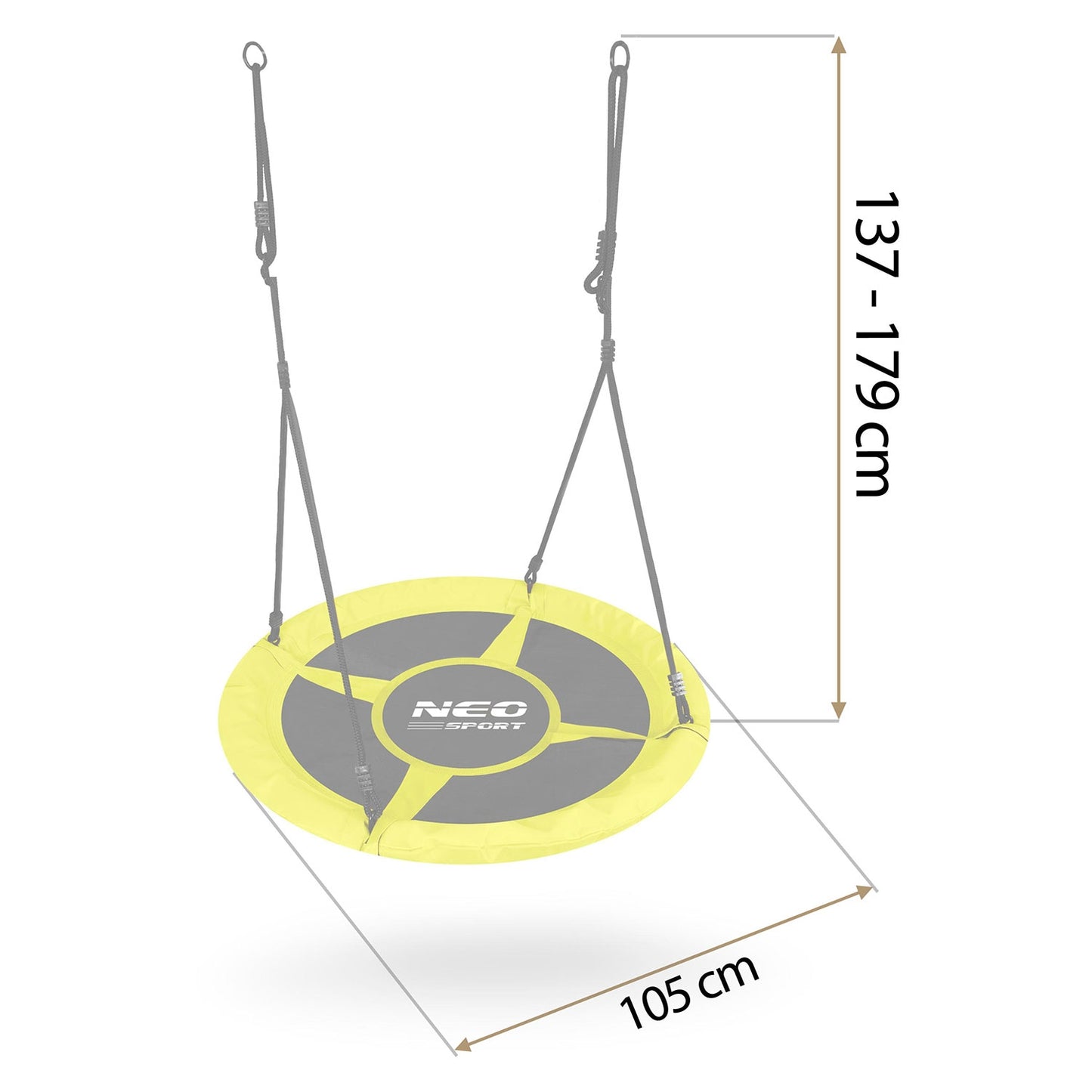 Swing stork's nest Neo-Sport Swingo 100 cm
