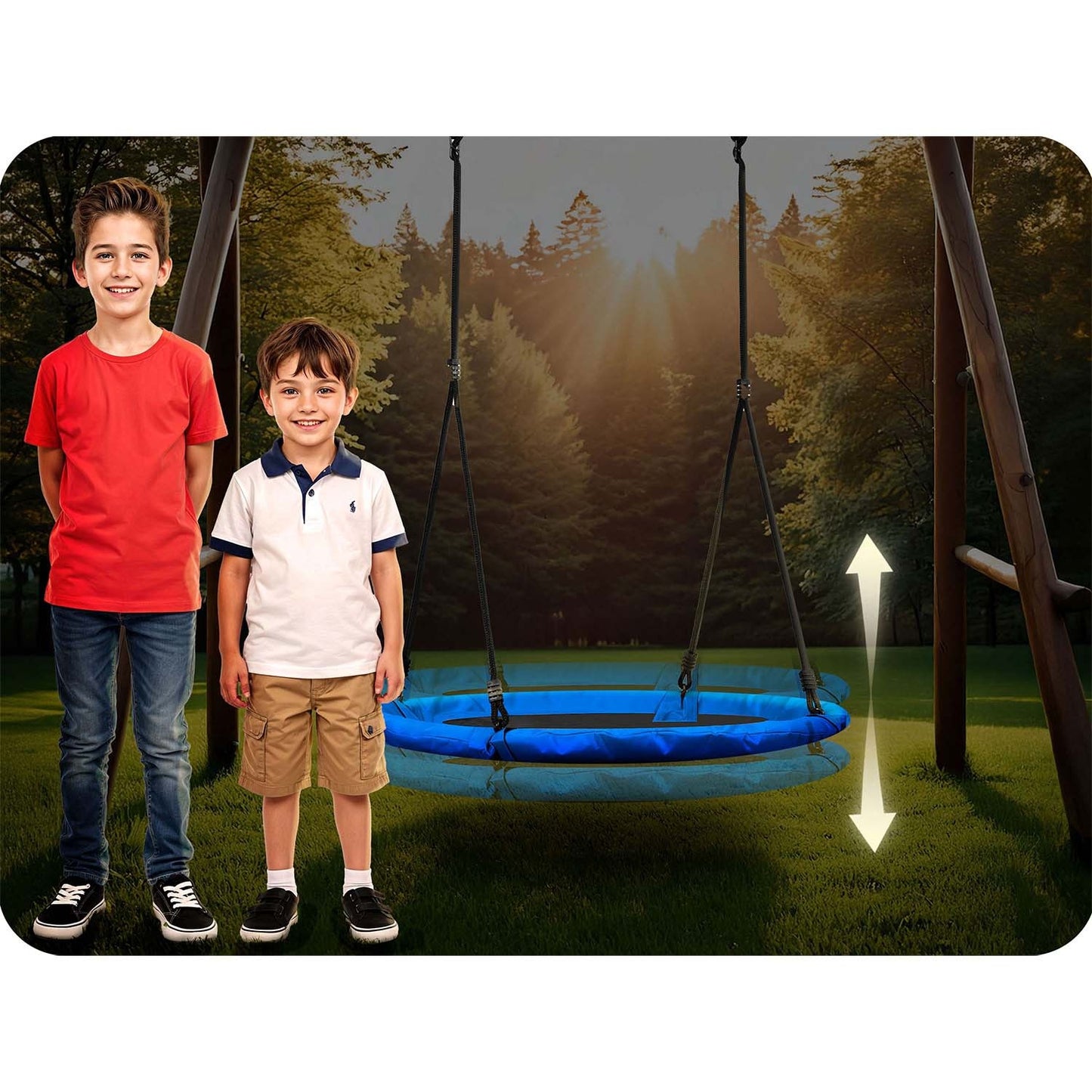 Swing stork's nest Neo-Sport Swingo 110 cm