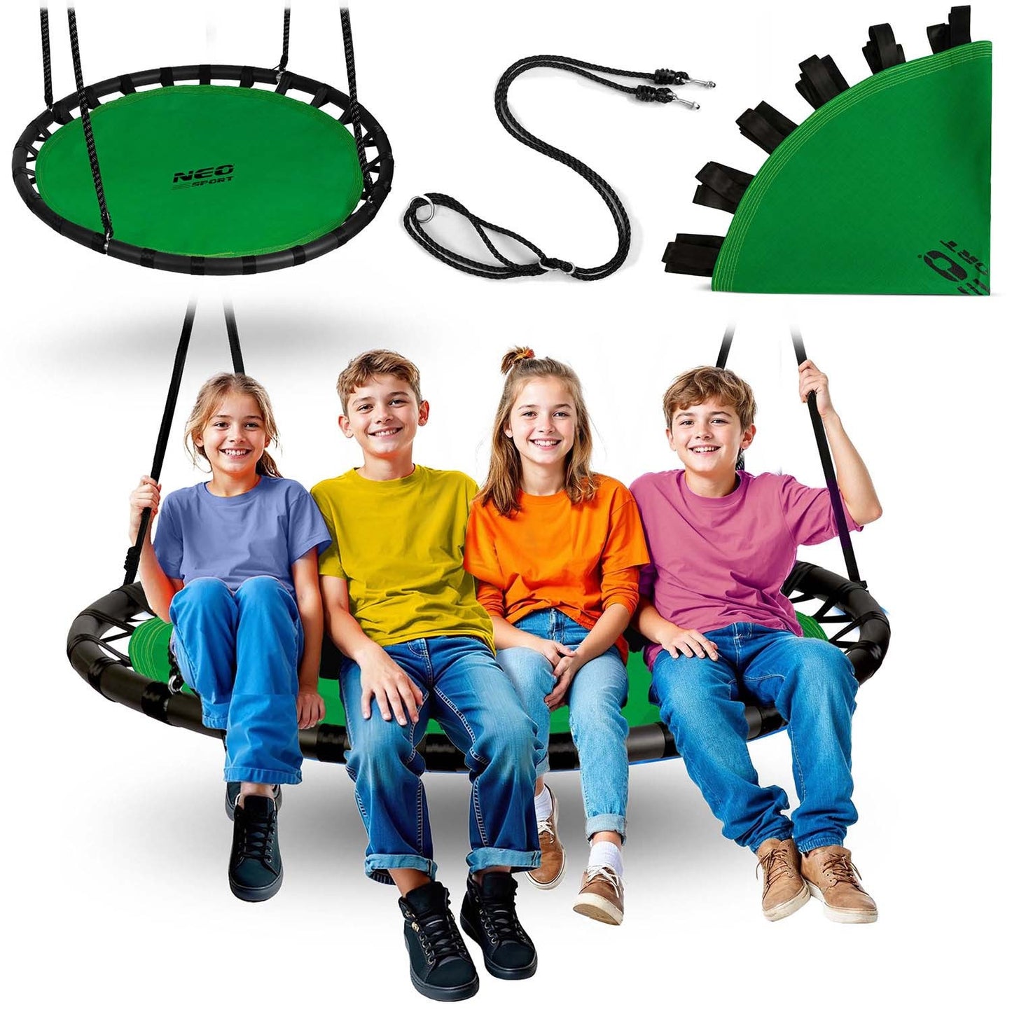 Swing stork's nest Neo-Sport Swingo 120 cm