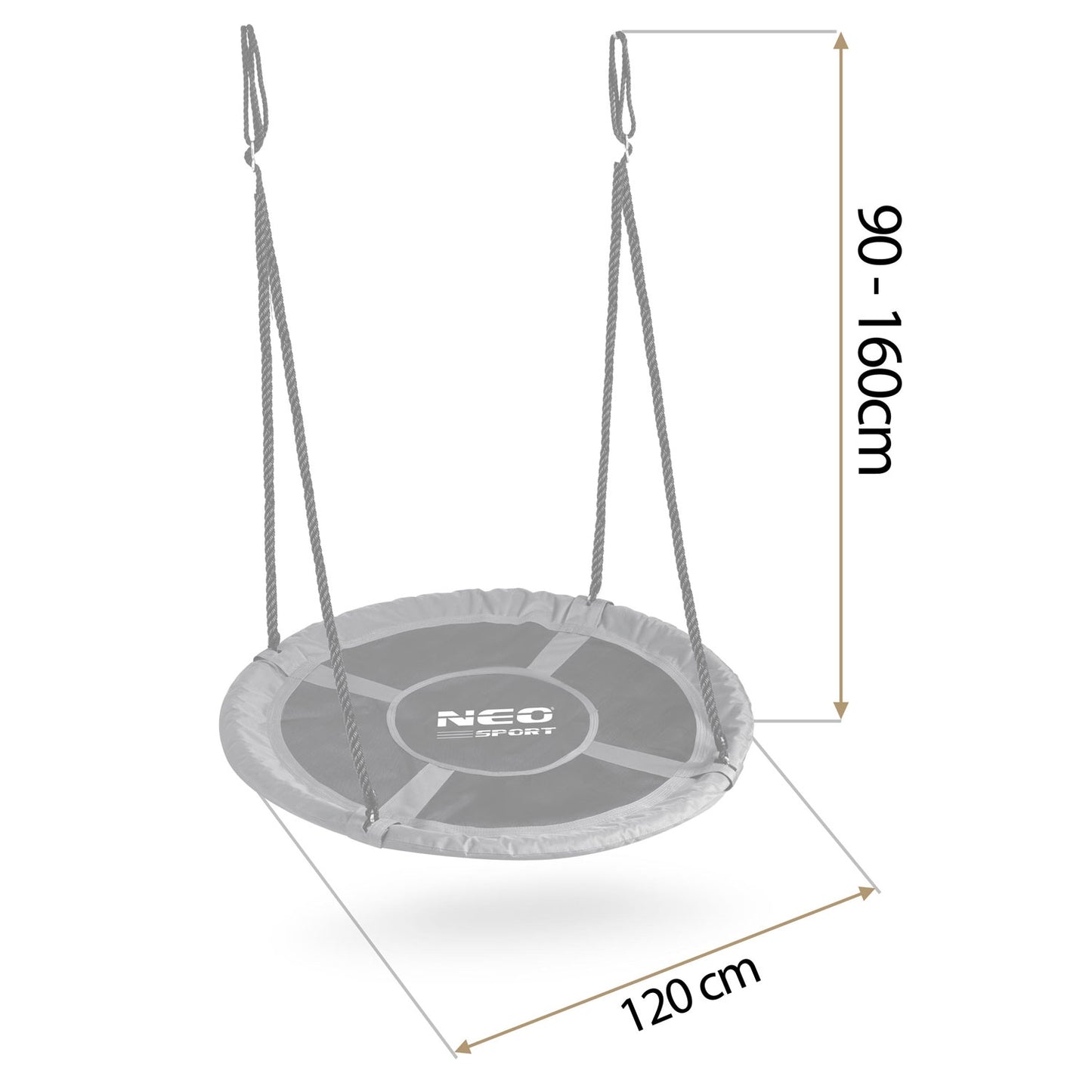 Swing stork's nest Neo-Sport Swingo 120 cm