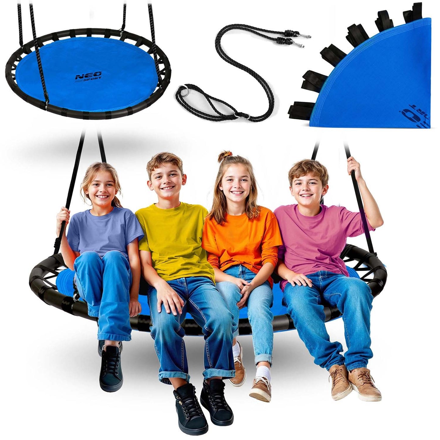 Swing stork's nest Neo-Sport Swingo 120 cm