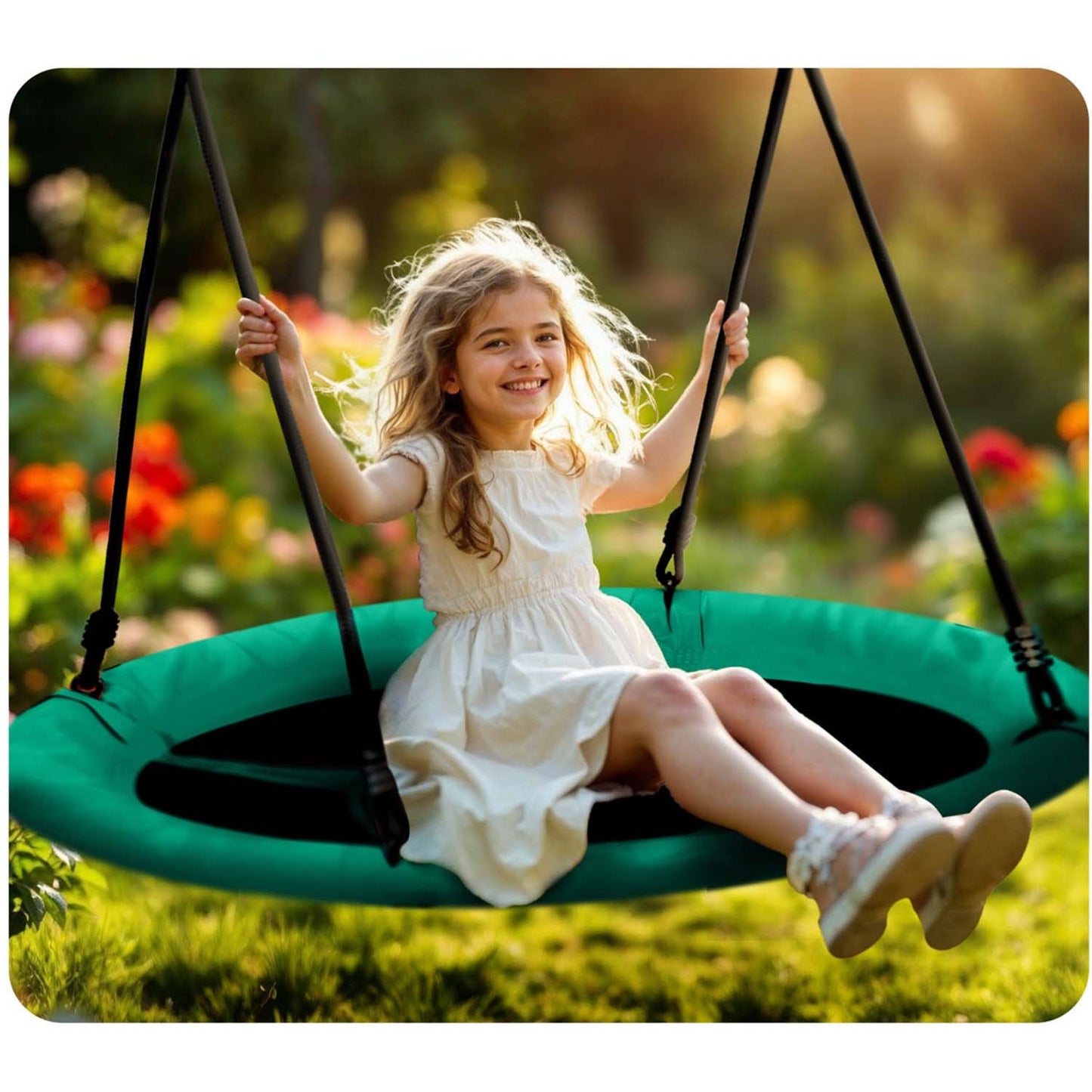 Swing stork's nest Neo-Sport Swingo 120 cm