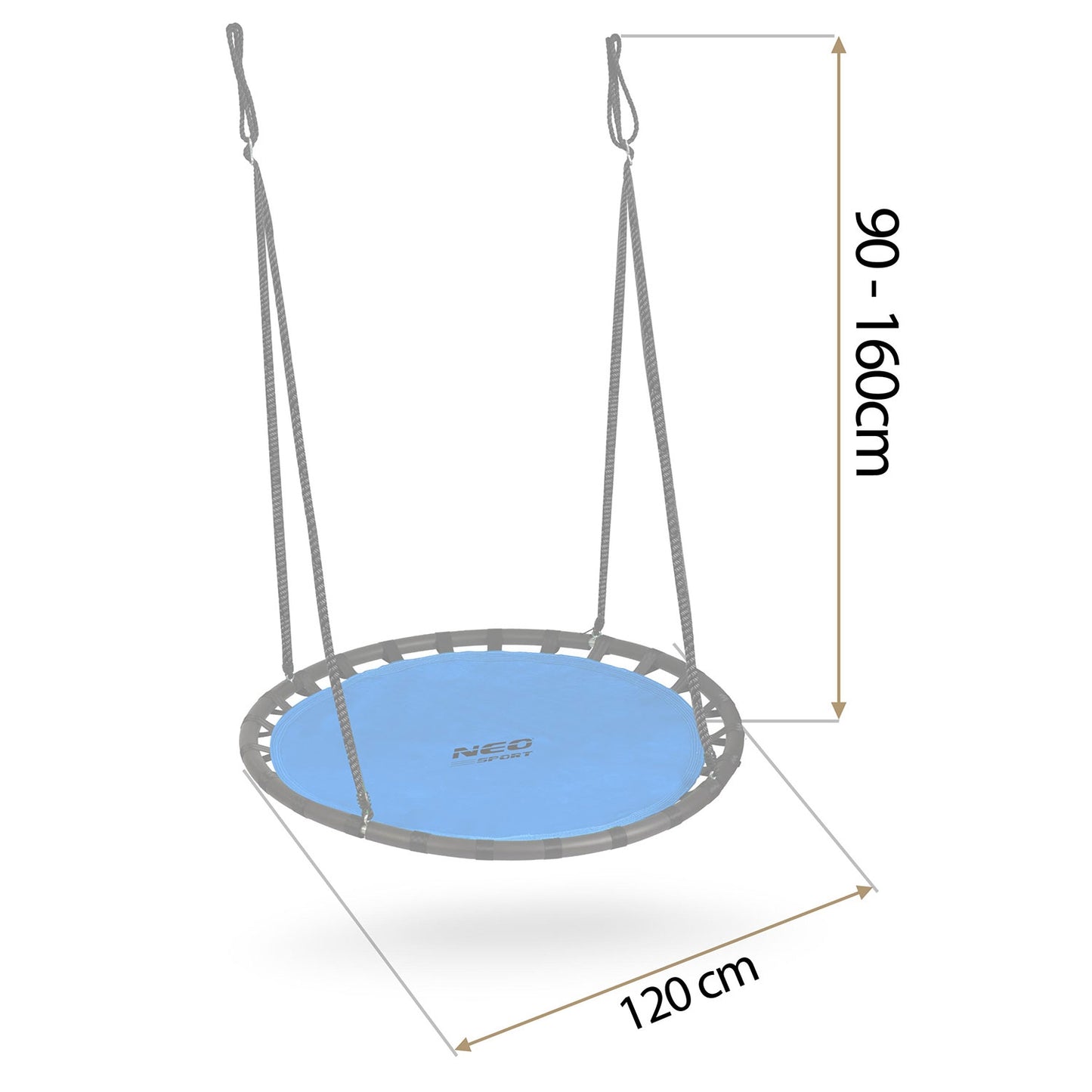 Swing stork's nest Neo-Sport Swingo 120 cm