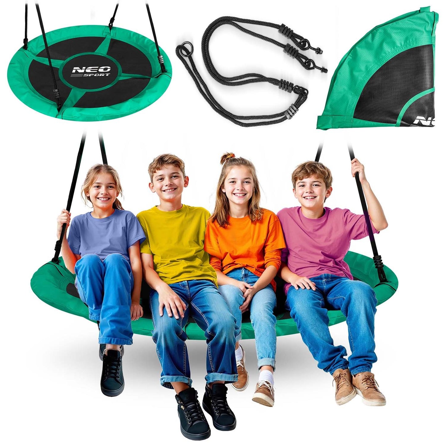 Swing stork's nest Neo-Sport Swingo 120 cm