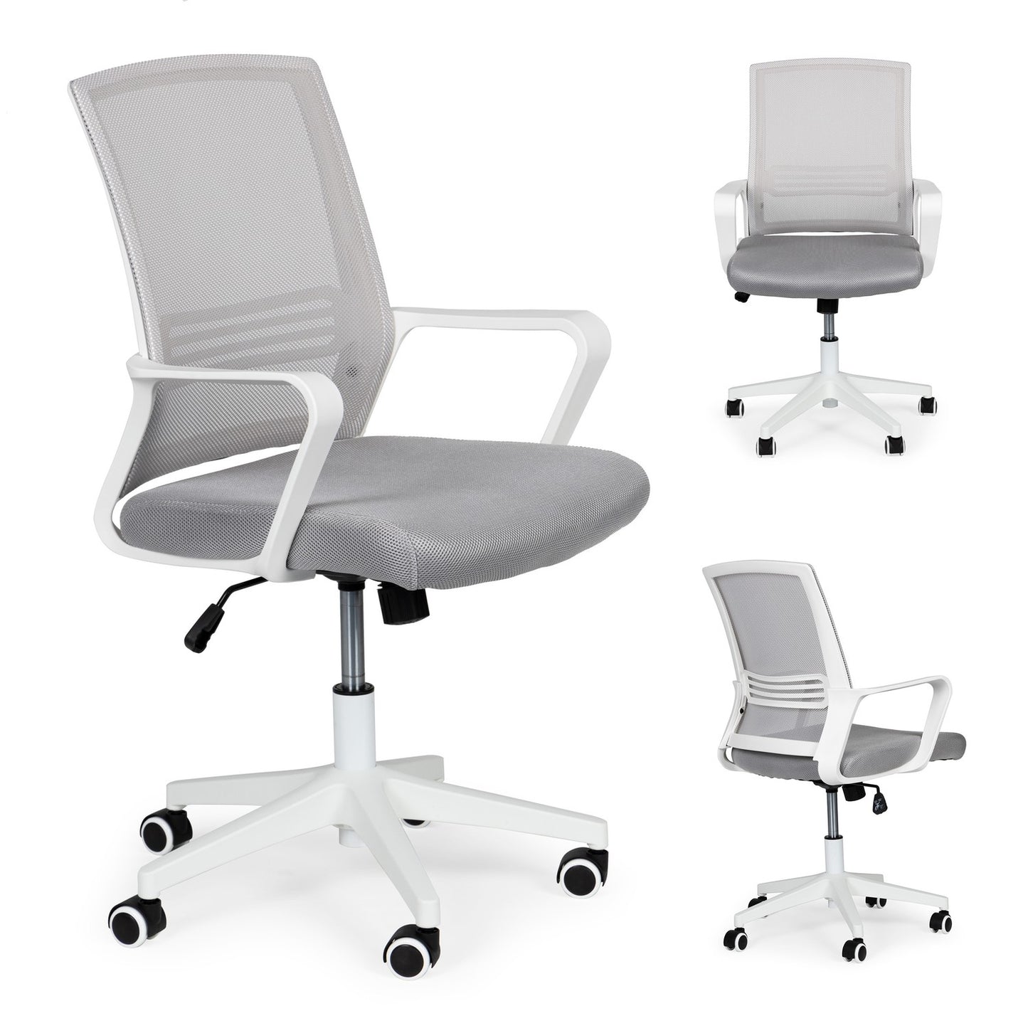 Swivel Office Chair Grey