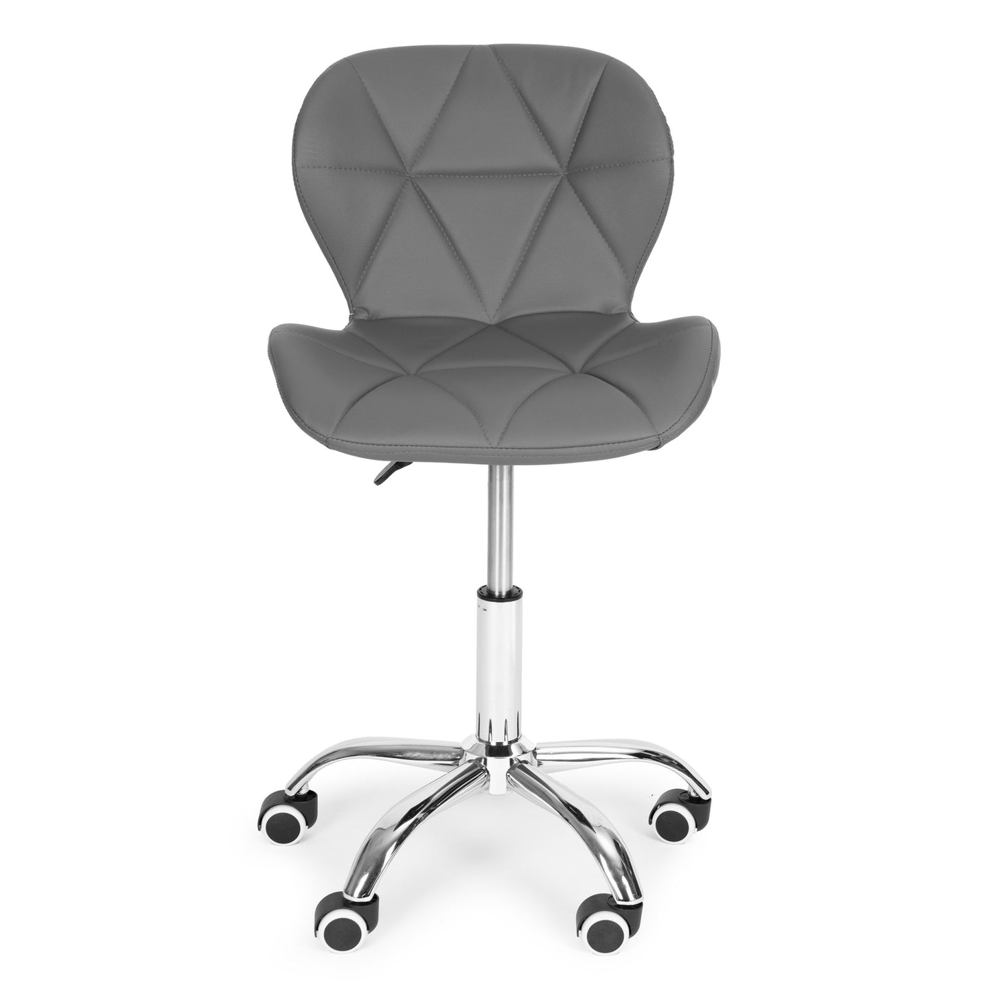 Swivel Office Chair, Height Adjustable, Grey, 100kg Capacity