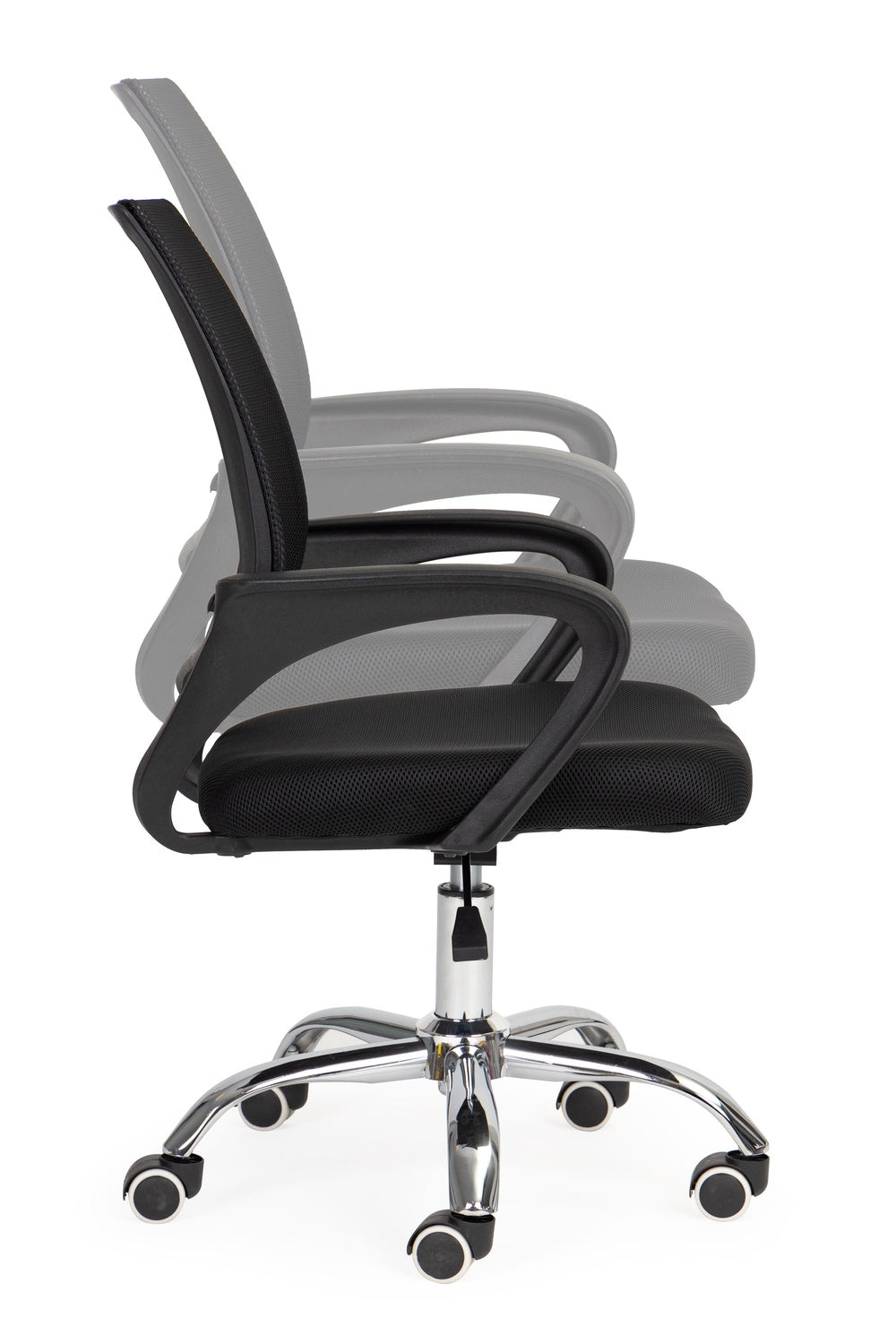 Swivel armchair contoured office chair