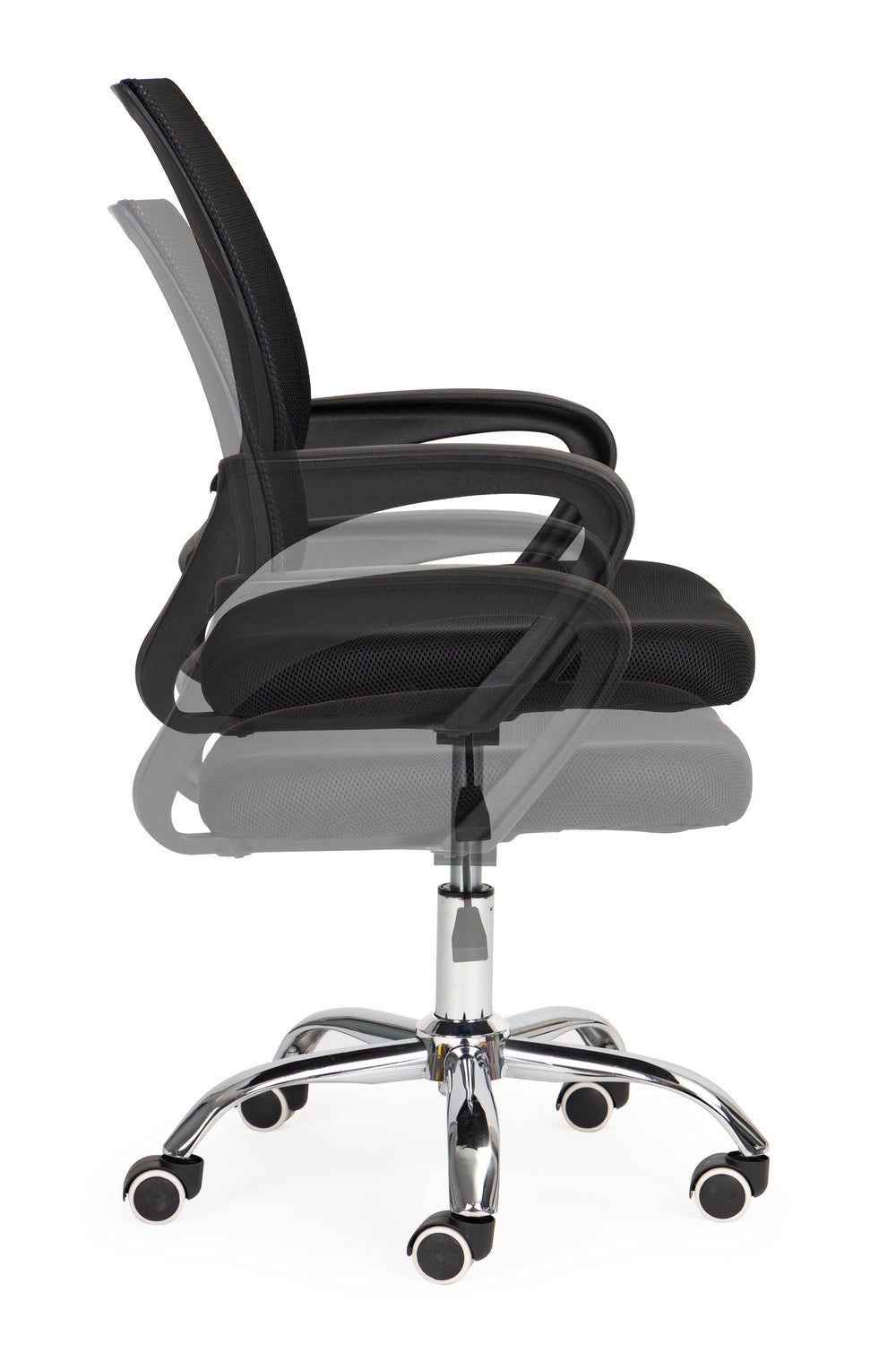 Swivel armchair contoured office chair