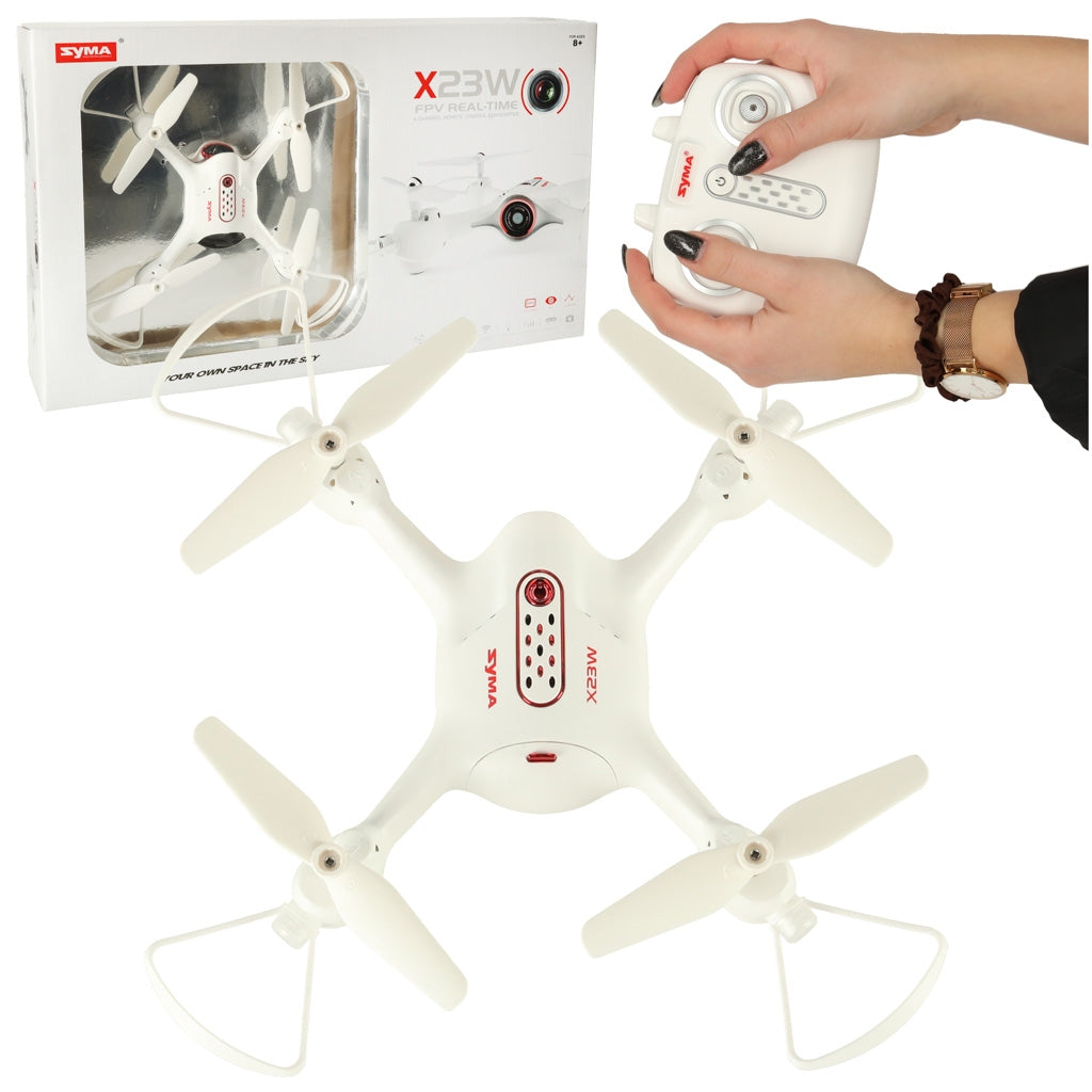 Syma X23W 2.4GHz 4CH FPV Wi-Fi white RC drone