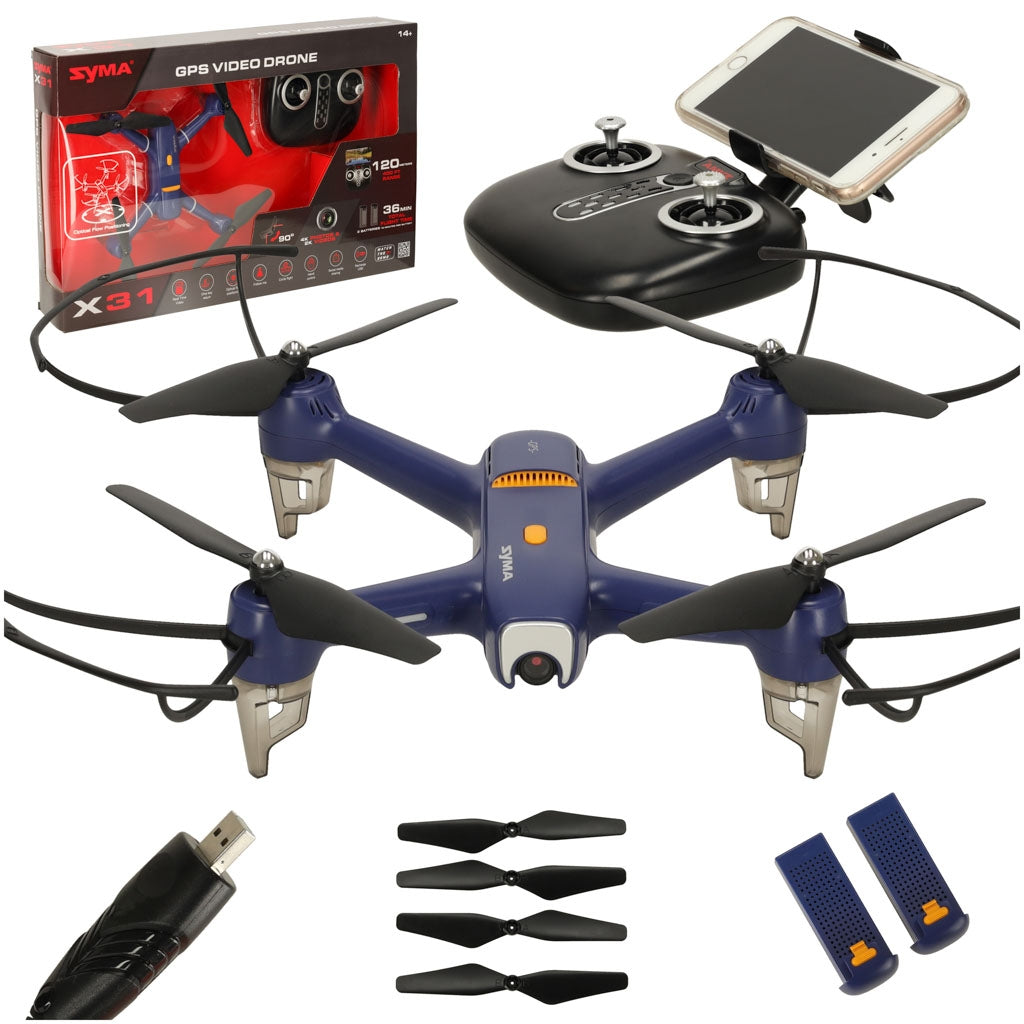 Syma X31 2.4GHz GPS 5G RC drone HD camera