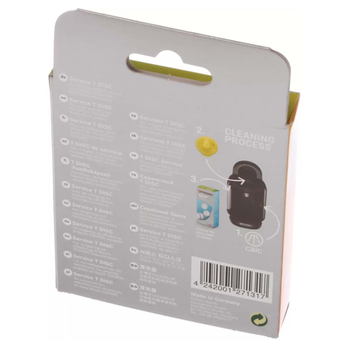 T-Capsule Tassimo machine Yellow