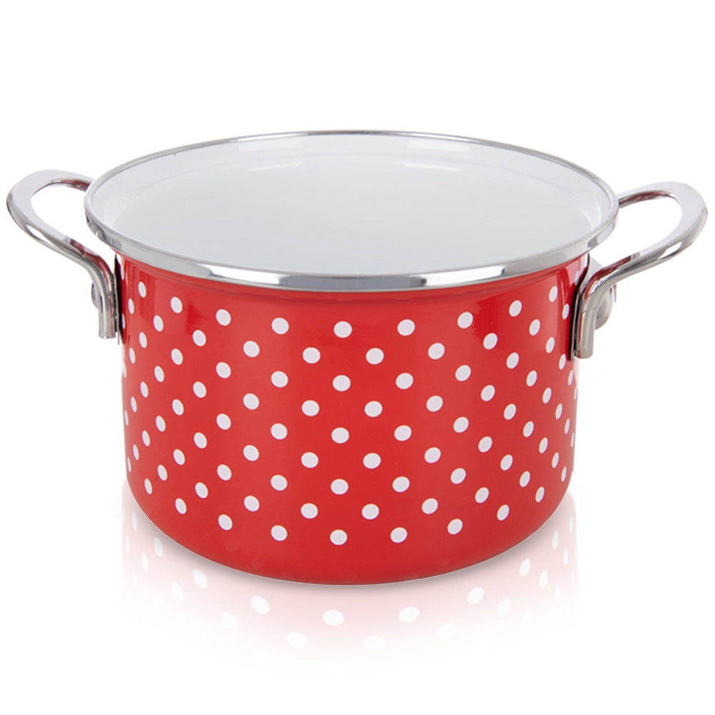 TECKA enameled pot 18 cm, 2 l