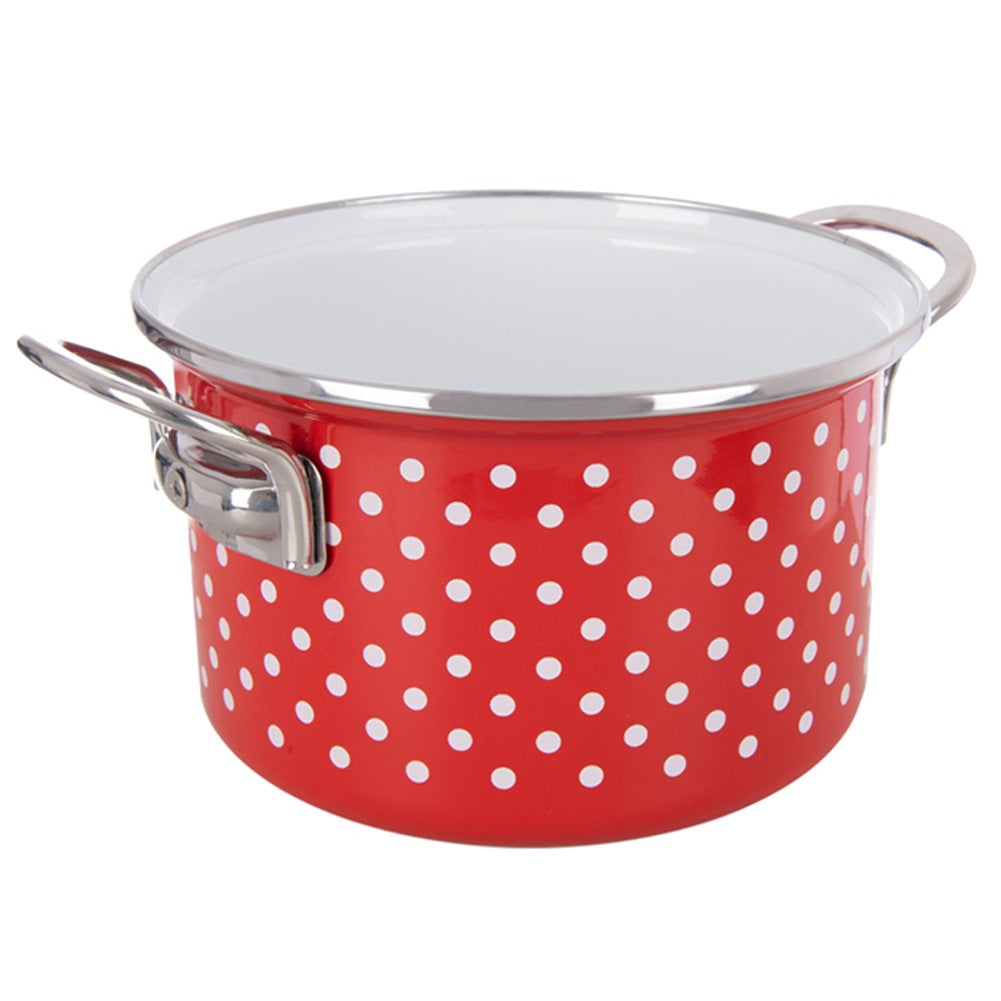 TECKA enameled pot 18 cm, 2 l