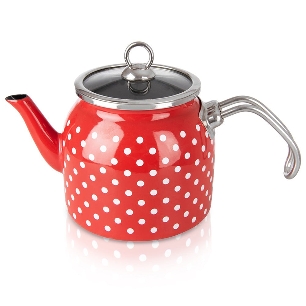 TECKA enamel kettle 1.1 l