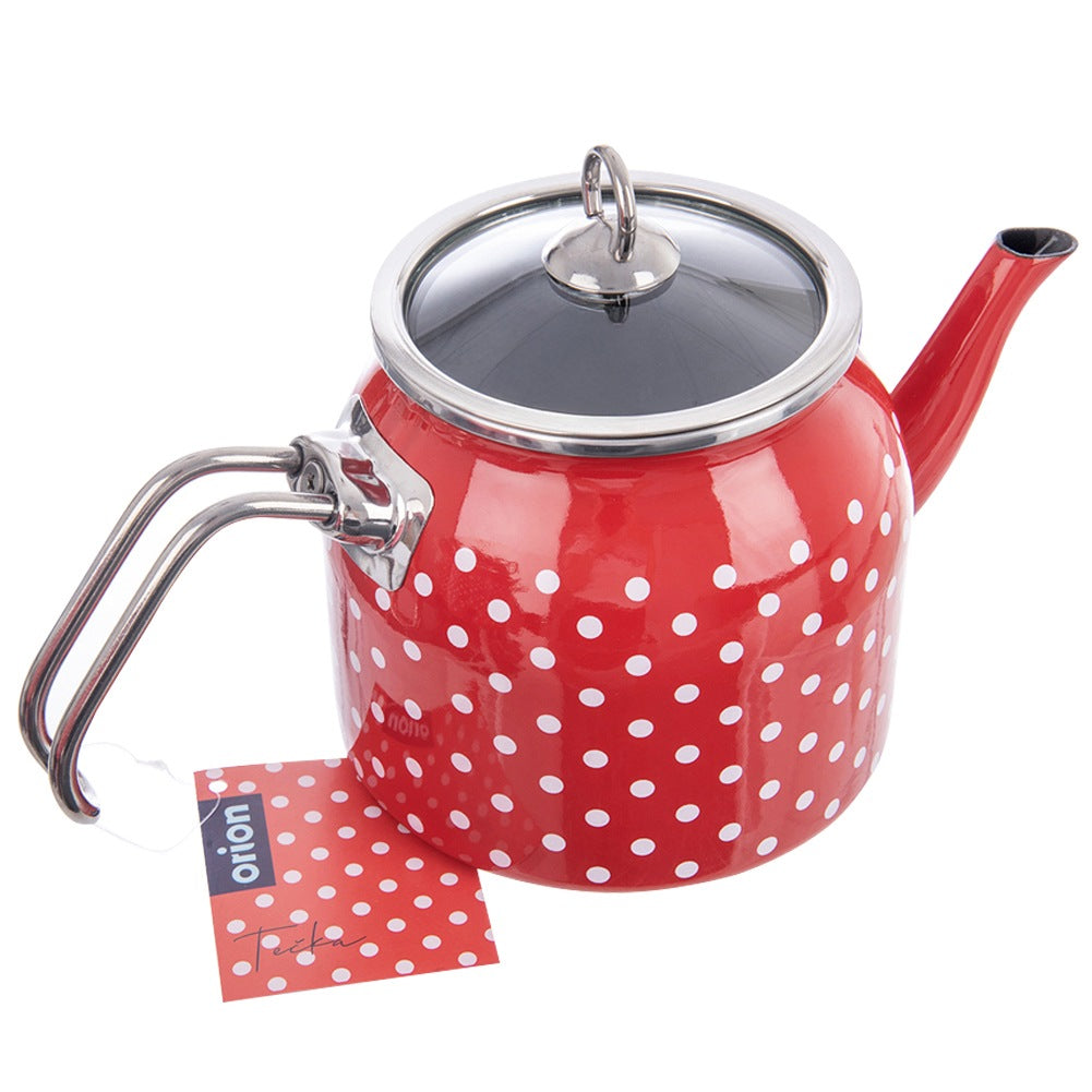 TECKA enamel kettle 1.1 l