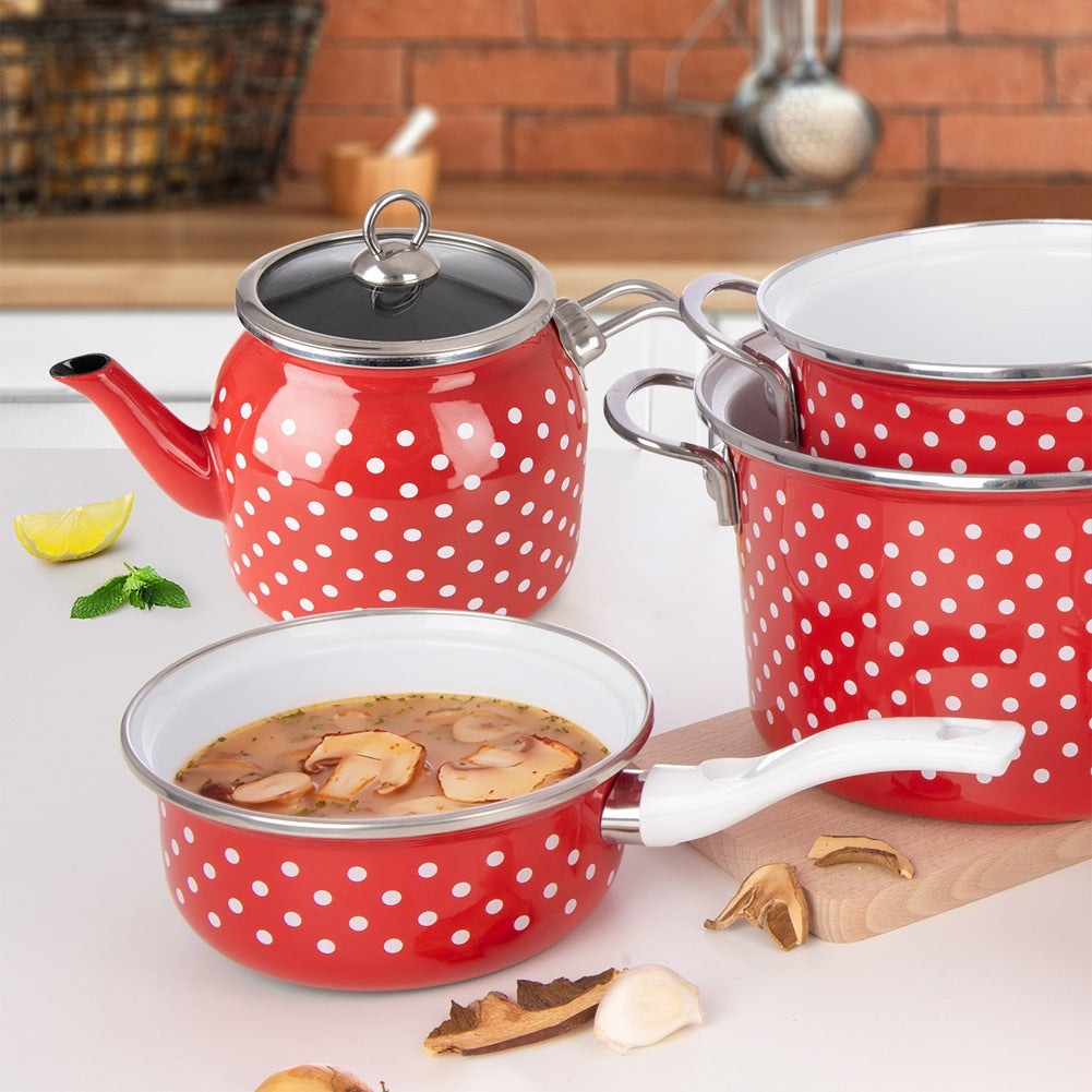 TECKA enamel kettle 1.1 l