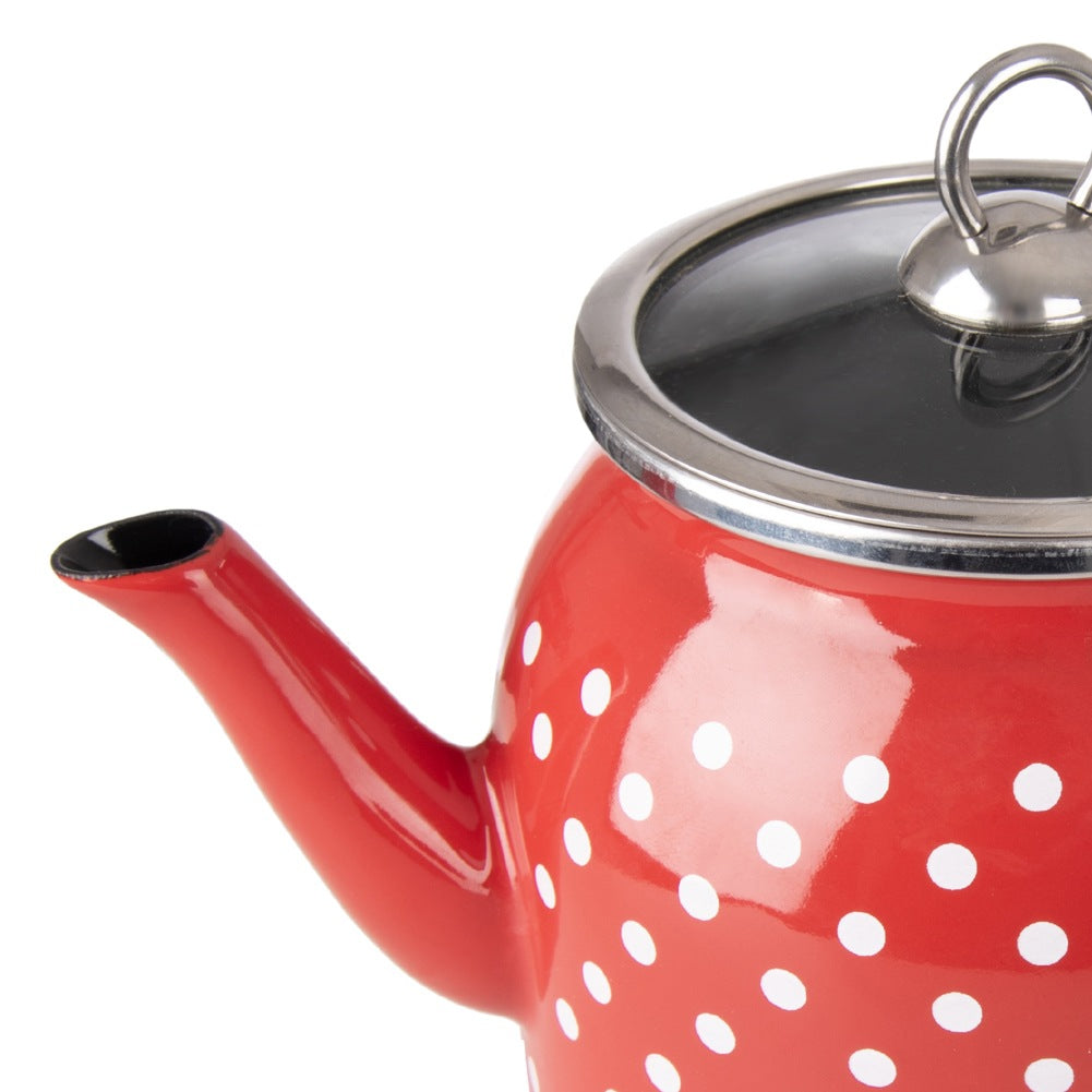 TECKA enamel kettle 1.1 l