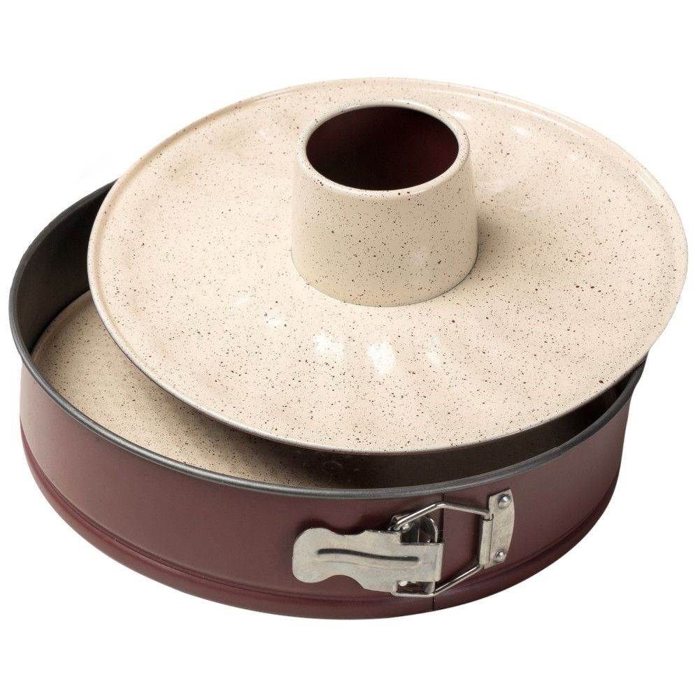 TERRESTRIAL granite stretch cake tin and cake pan 28 cm