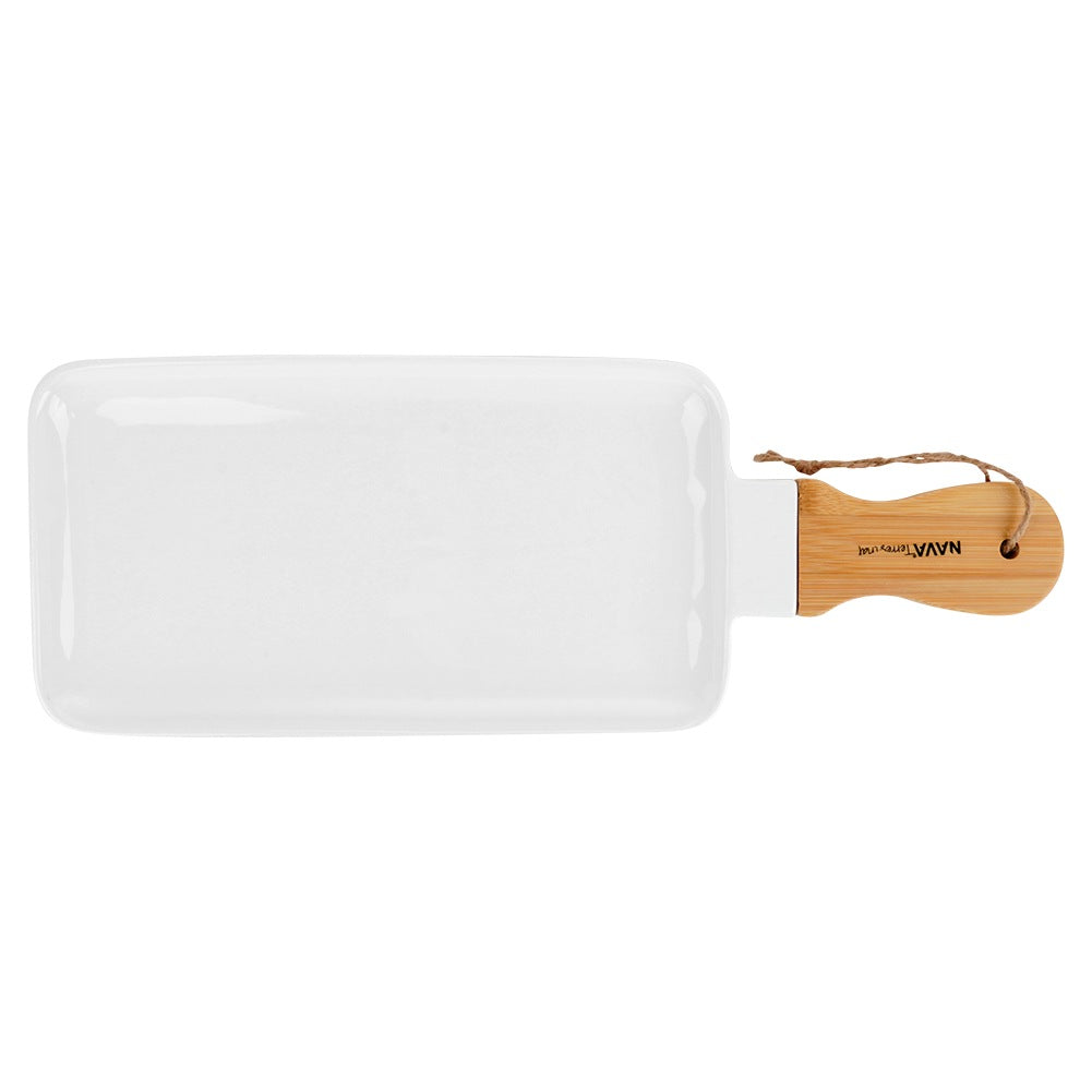 TERRESTRIAL porcelain serving plate 40.5 cm