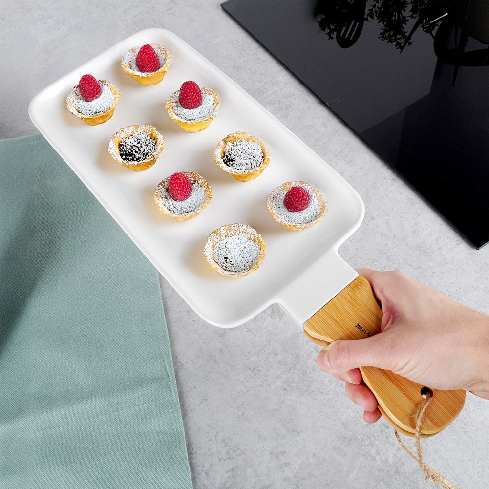 TERRESTRIAL porcelain serving plate 40.5 cm