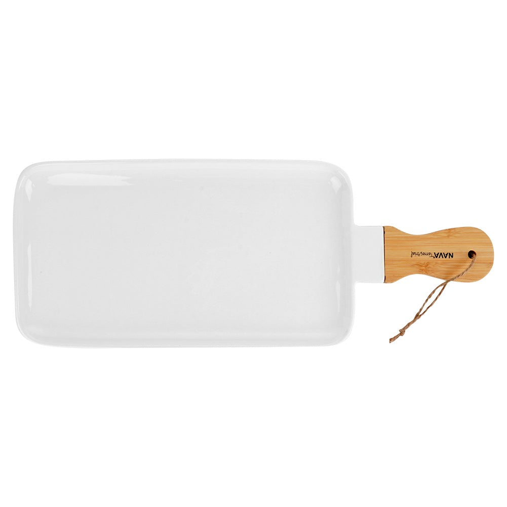 TERRESTRIAL porcelain serving plate 46 cm