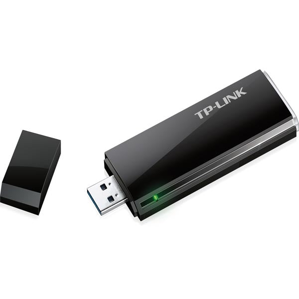 TP-LINK AC 1200 Wireless USB Adapter - Black