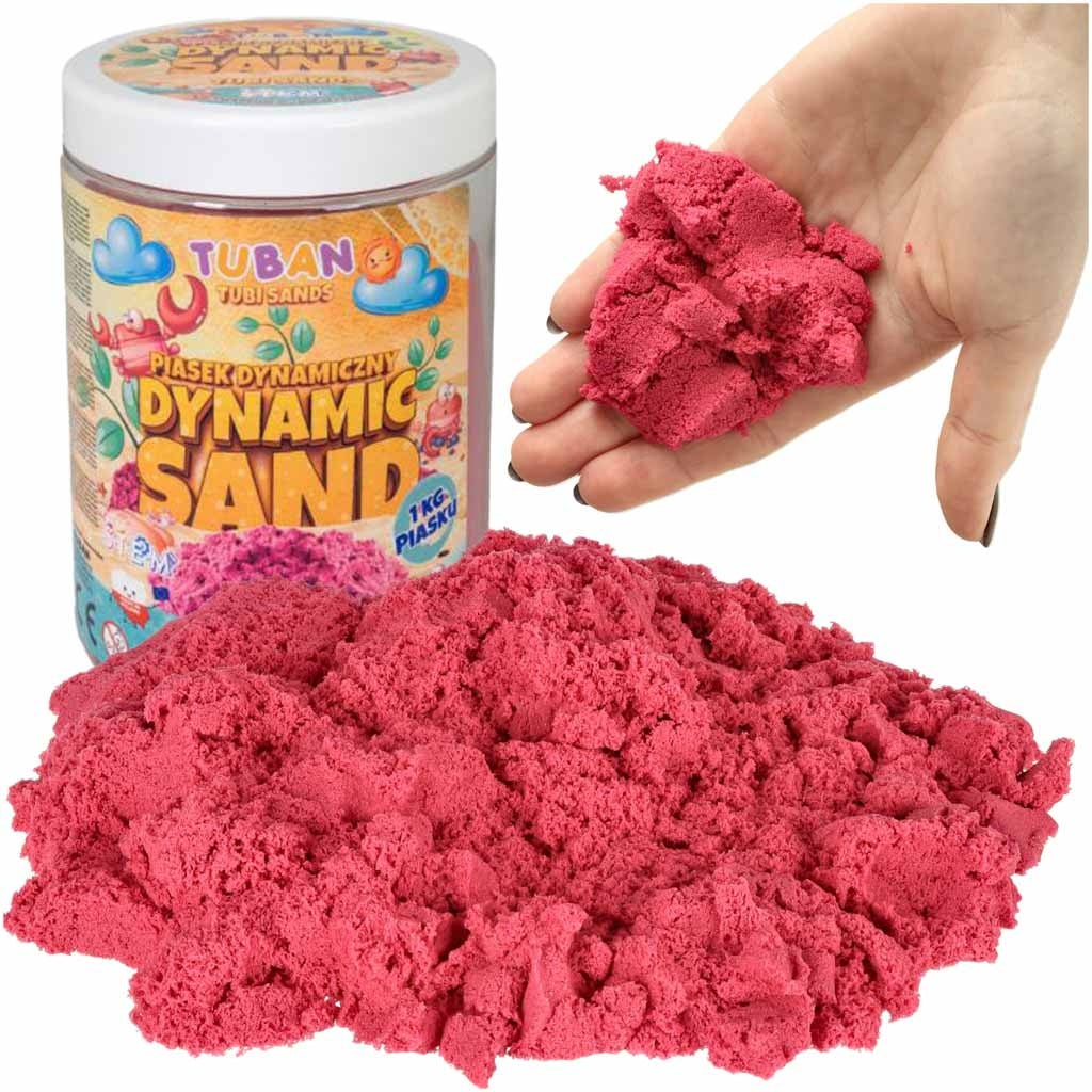 TUBAN Dynamic Sand 1kg pink
