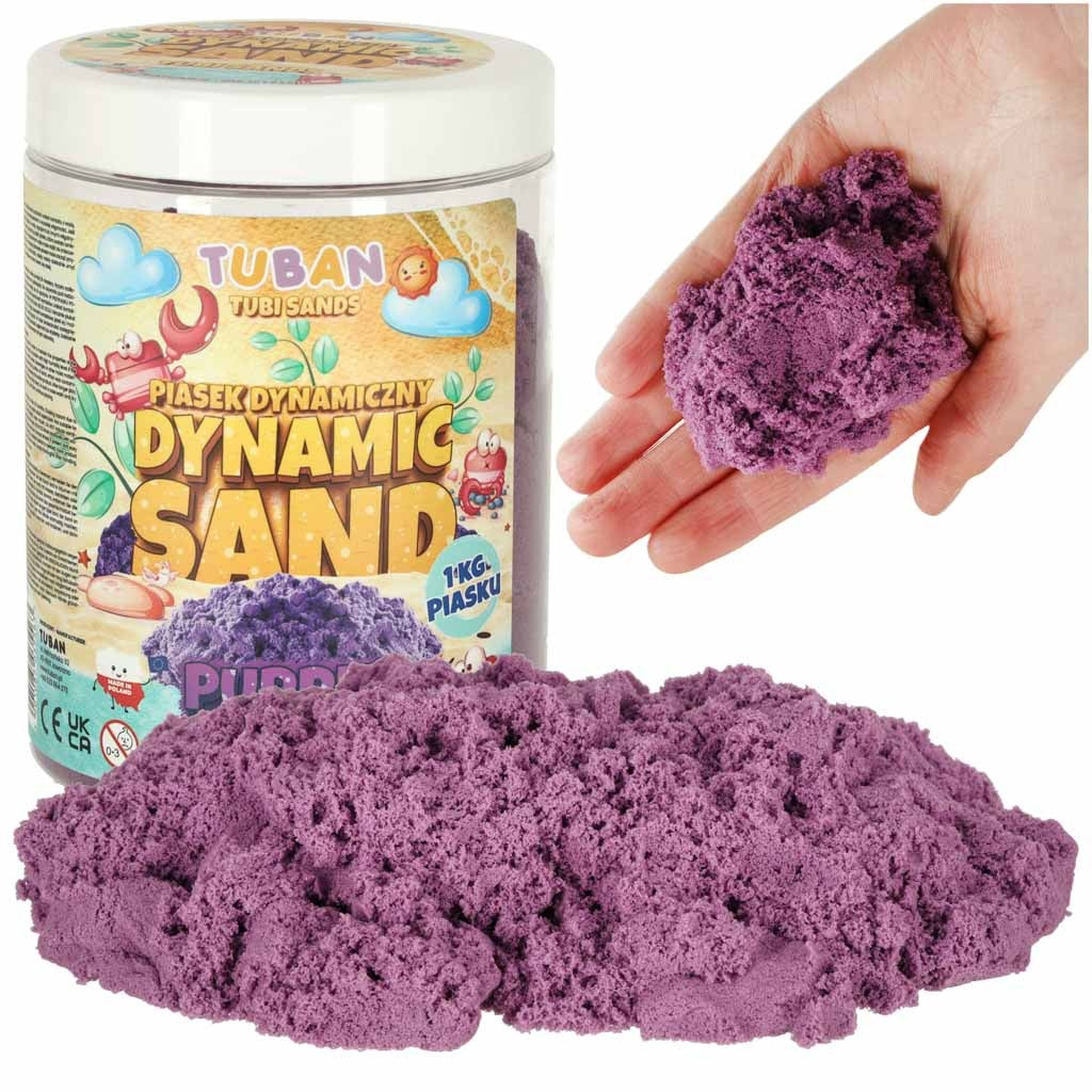 TUBAN Dynamic Sand 1kg purple
