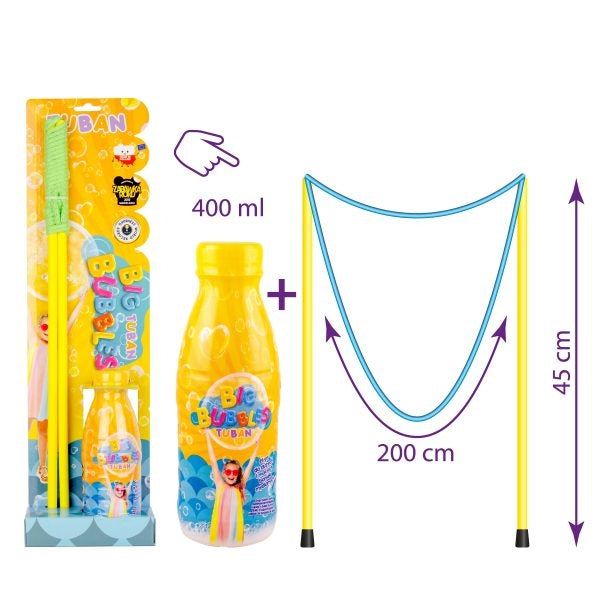 TUBAN string for giant soap bubbles soap bubbles + liquid 400ml