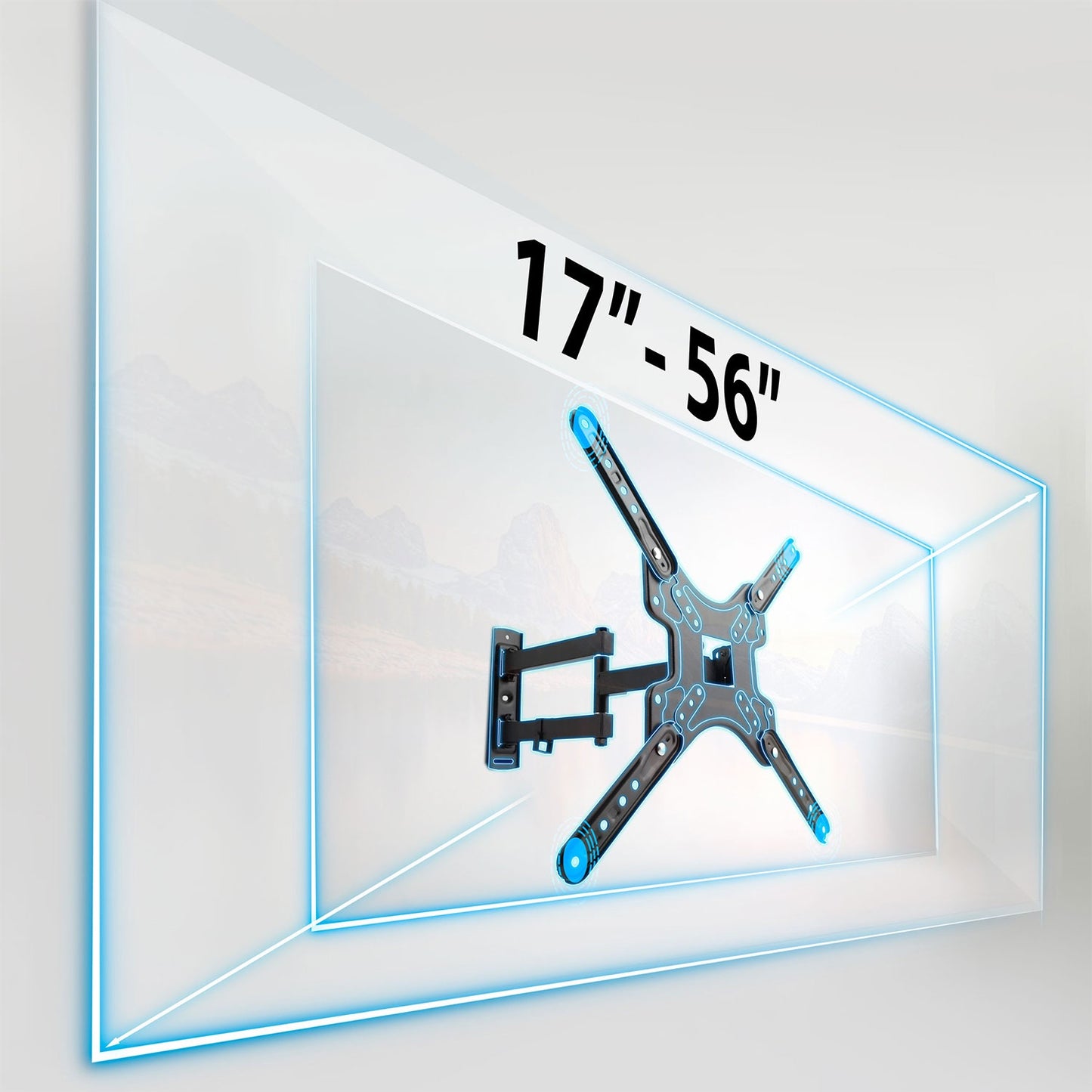 TV mount 17-56 inches Humberg 30 kg