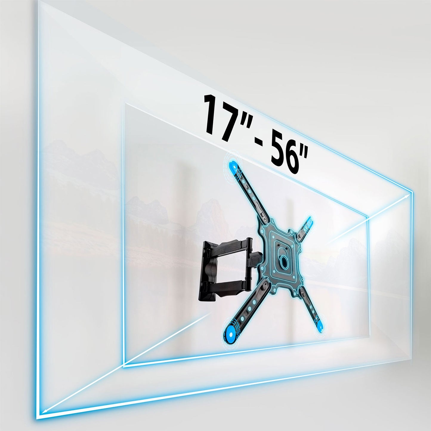 TV mount 17-56 inches Humberg 35 kg