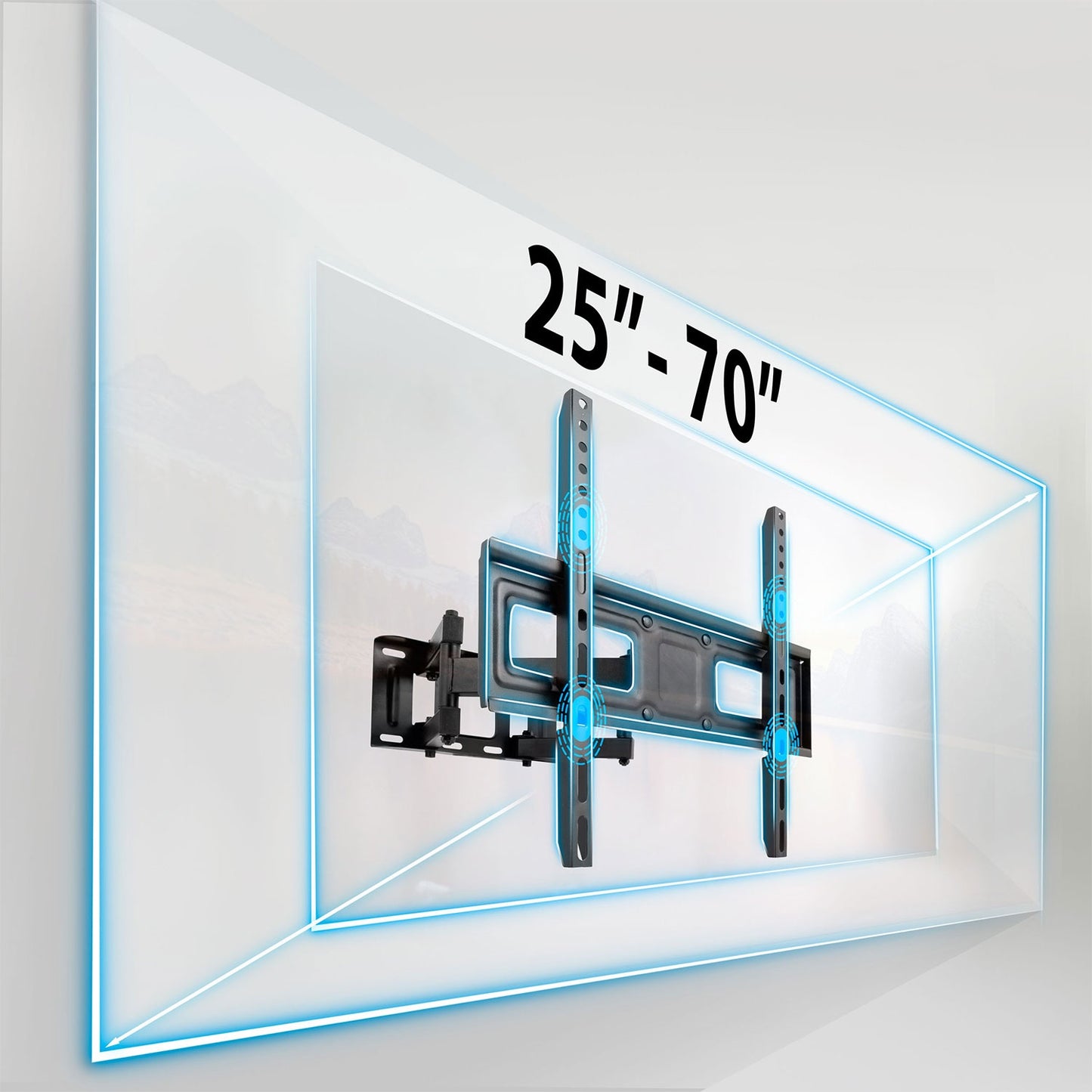 TV mount 25-70 inches Humberg 50 kg