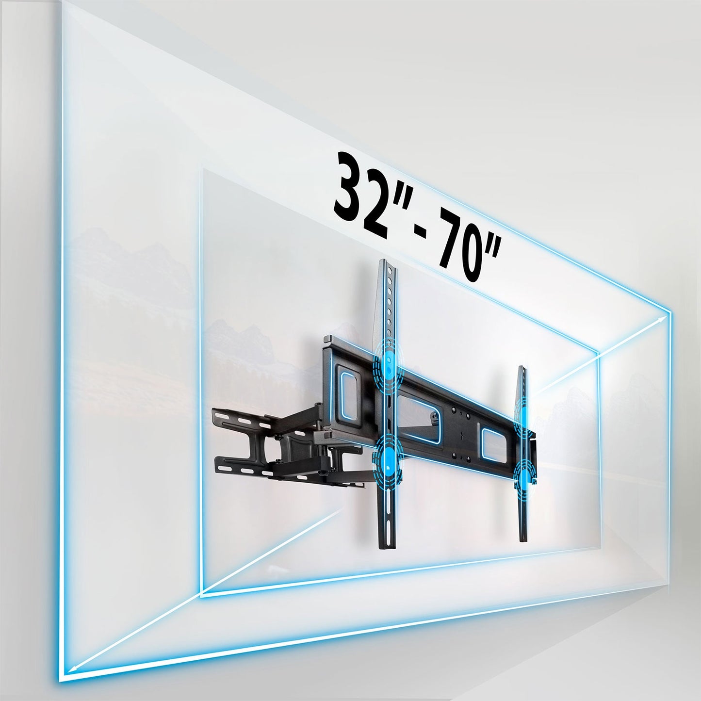 TV mount 32-70 inches Humberg 45 kg