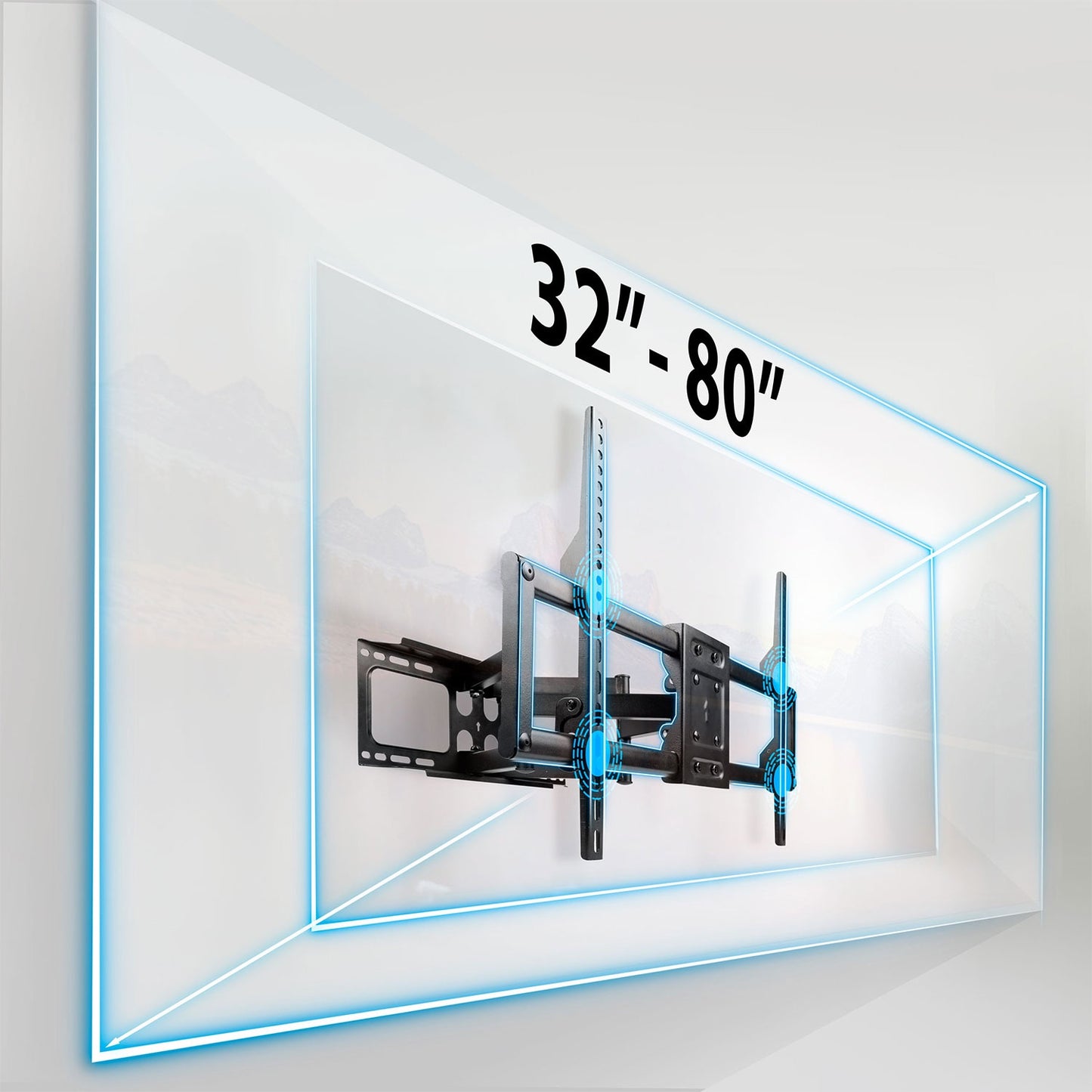 TV mount 32-80 inches Humberg 70 kg