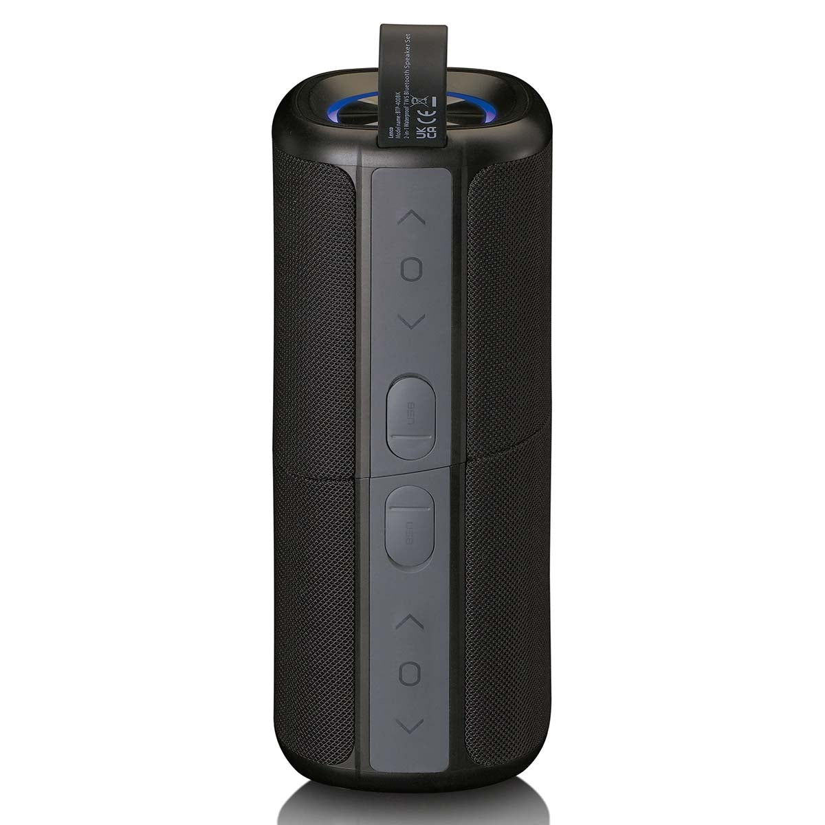 TWS Bluetooth 5.0 Waterproof Speakers, 2x10W, IPX7