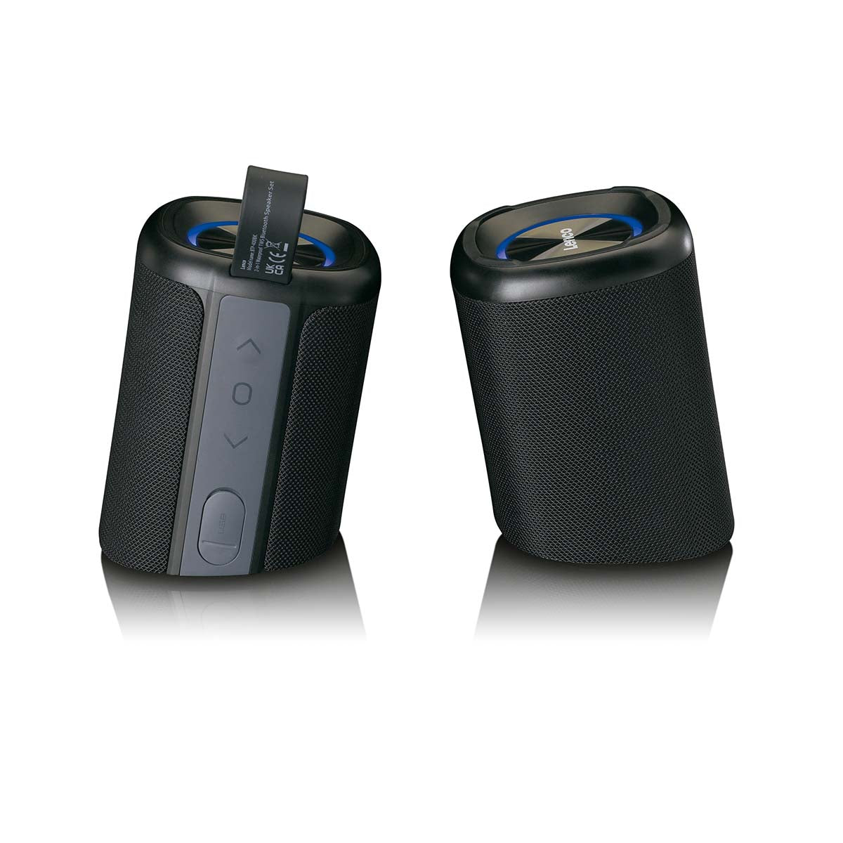 TWS Bluetooth 5.0 Waterproof Speakers, 2x10W, IPX7