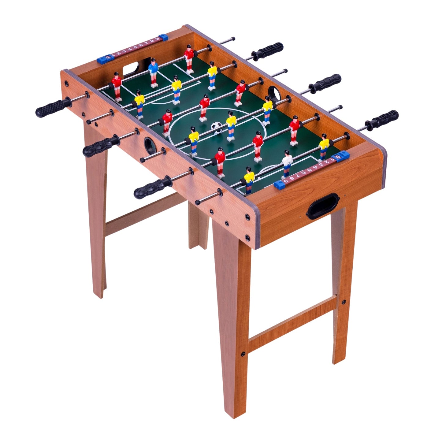 Table Football Game, 69x35 cm, Wood, 2 Balls Included