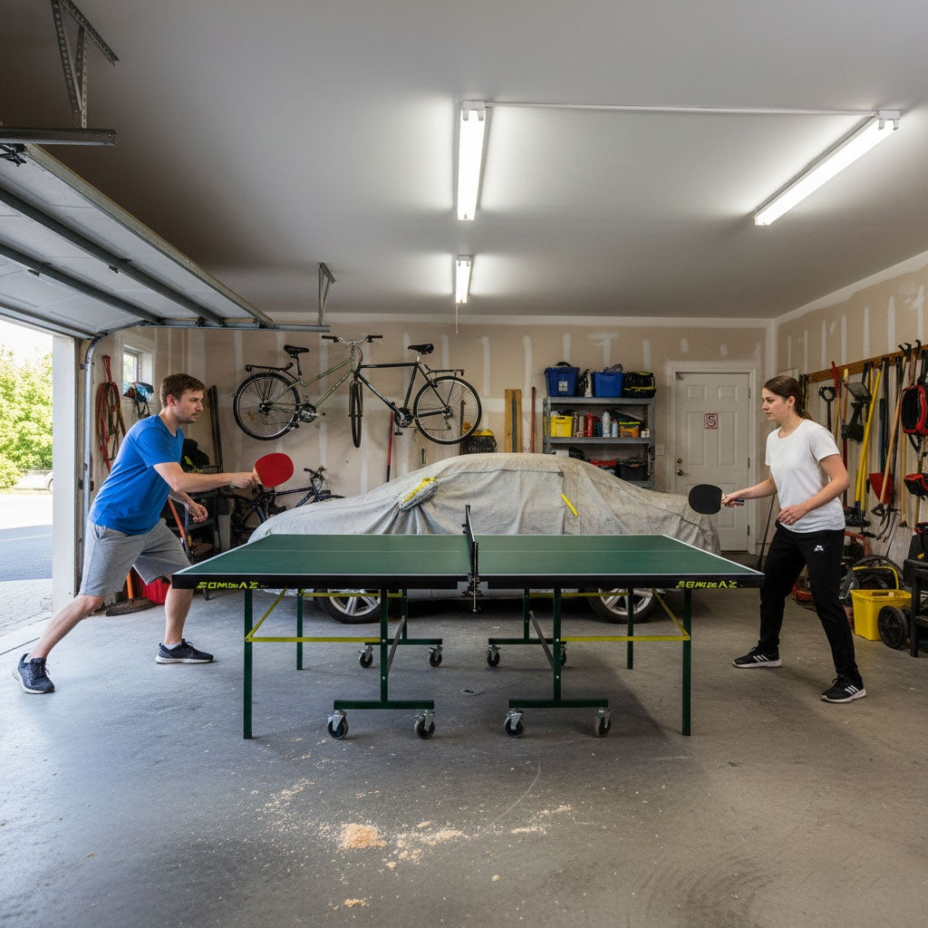 Table Tennis Set with 2 Paddles & 3 Balls