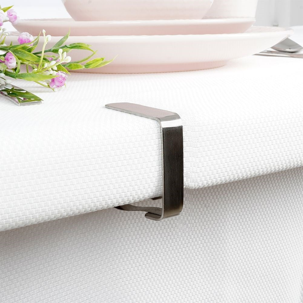 Tablecloth clips 4-pack: Perfect for terrace & garden
