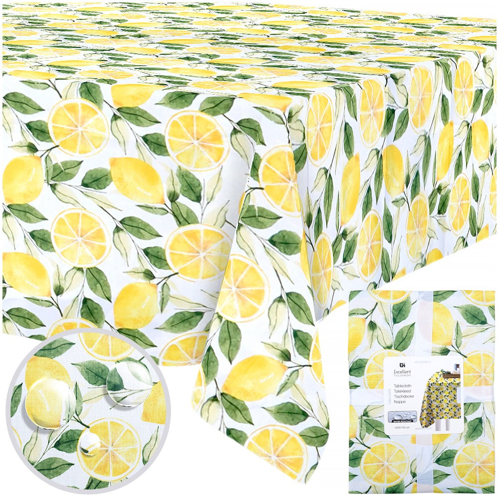 Tablecloth waterproof stain resistant 180x130 cm