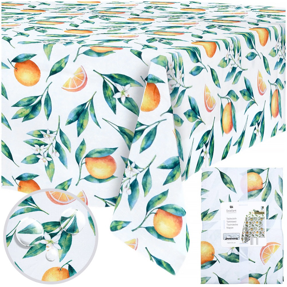 Tablecloth waterproof stain resistant 180x130 cm