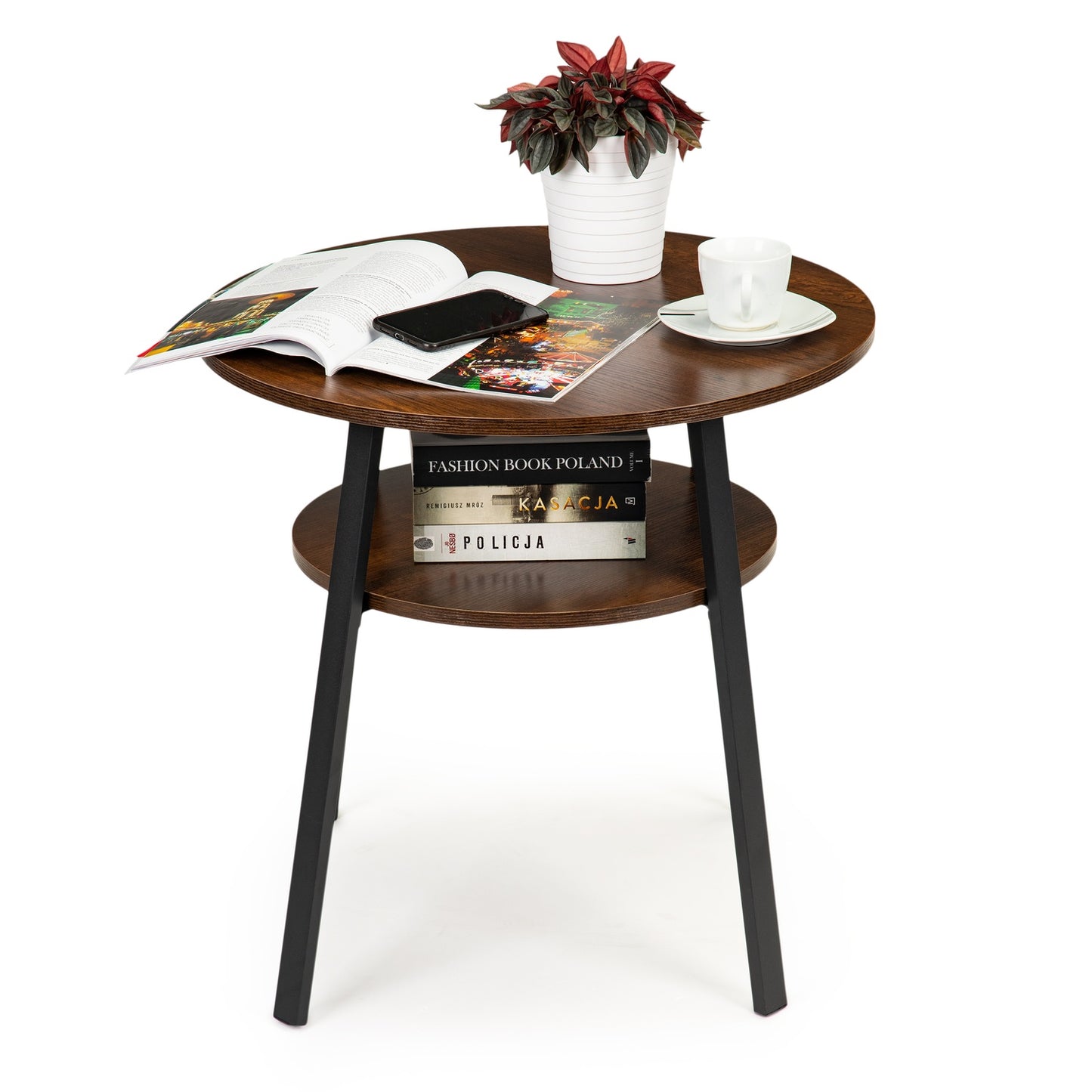 Table, coffee table, round coffee table, modern loft
