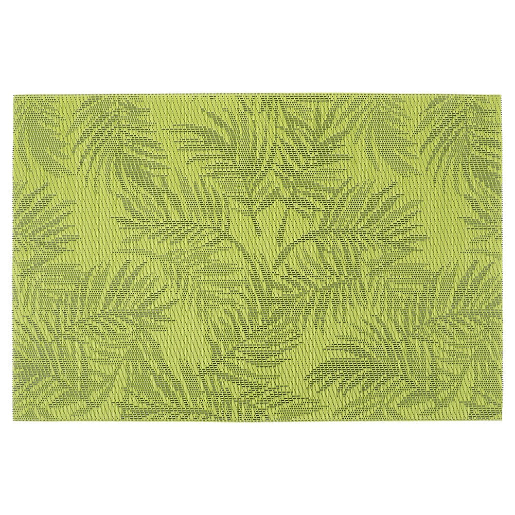 Table mat green 45x30 cm