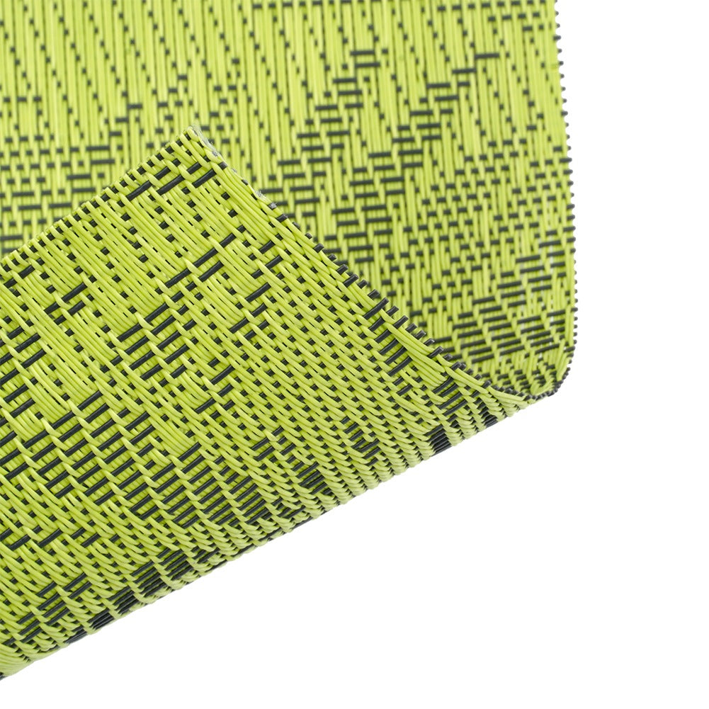 Table mat green 45x30 cm